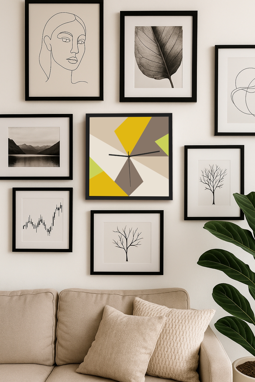 Design Wanduhr "Teatime" - von Pattern Clock
#patternclock #designwanduhr #interiordesign #wohnzimmer