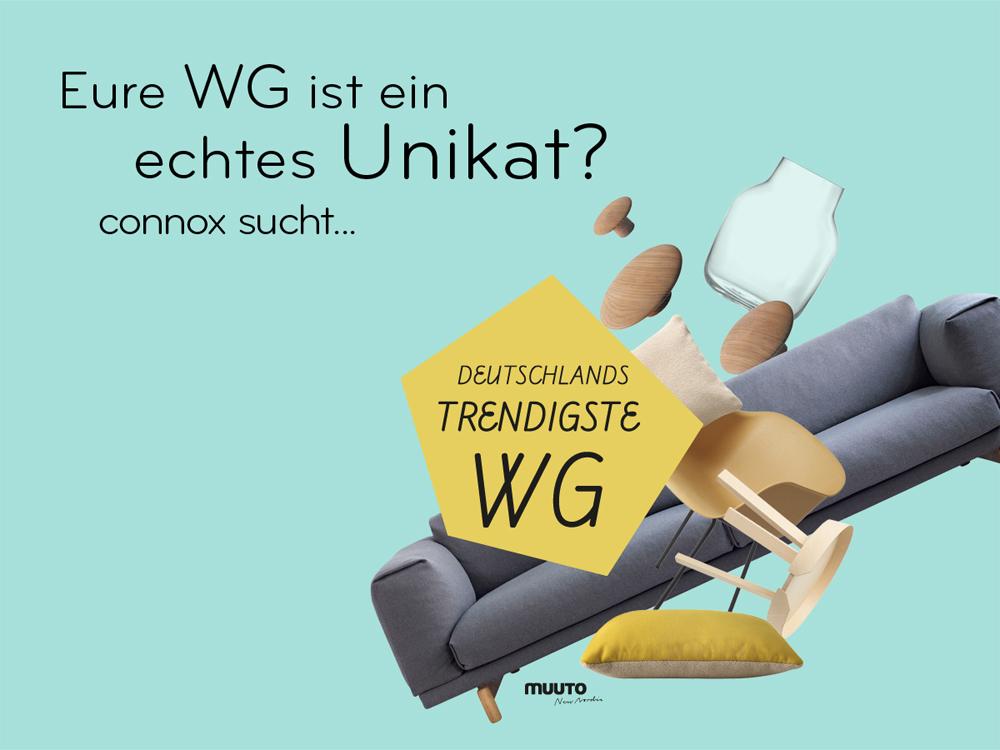 Deutschlands trendigste WG gesucht #wgzimmer ©Connox