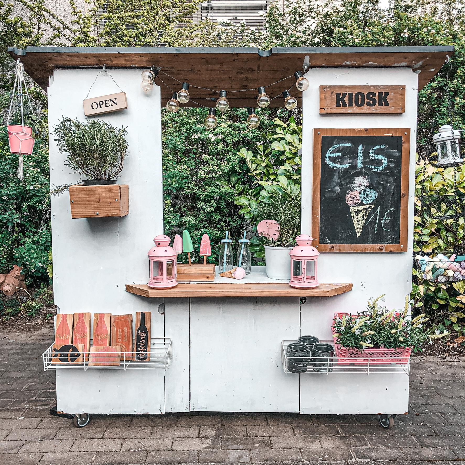 Die DIY Kiosk-Küche der Mädels #diy #lieblingsplatz #selbermachen 