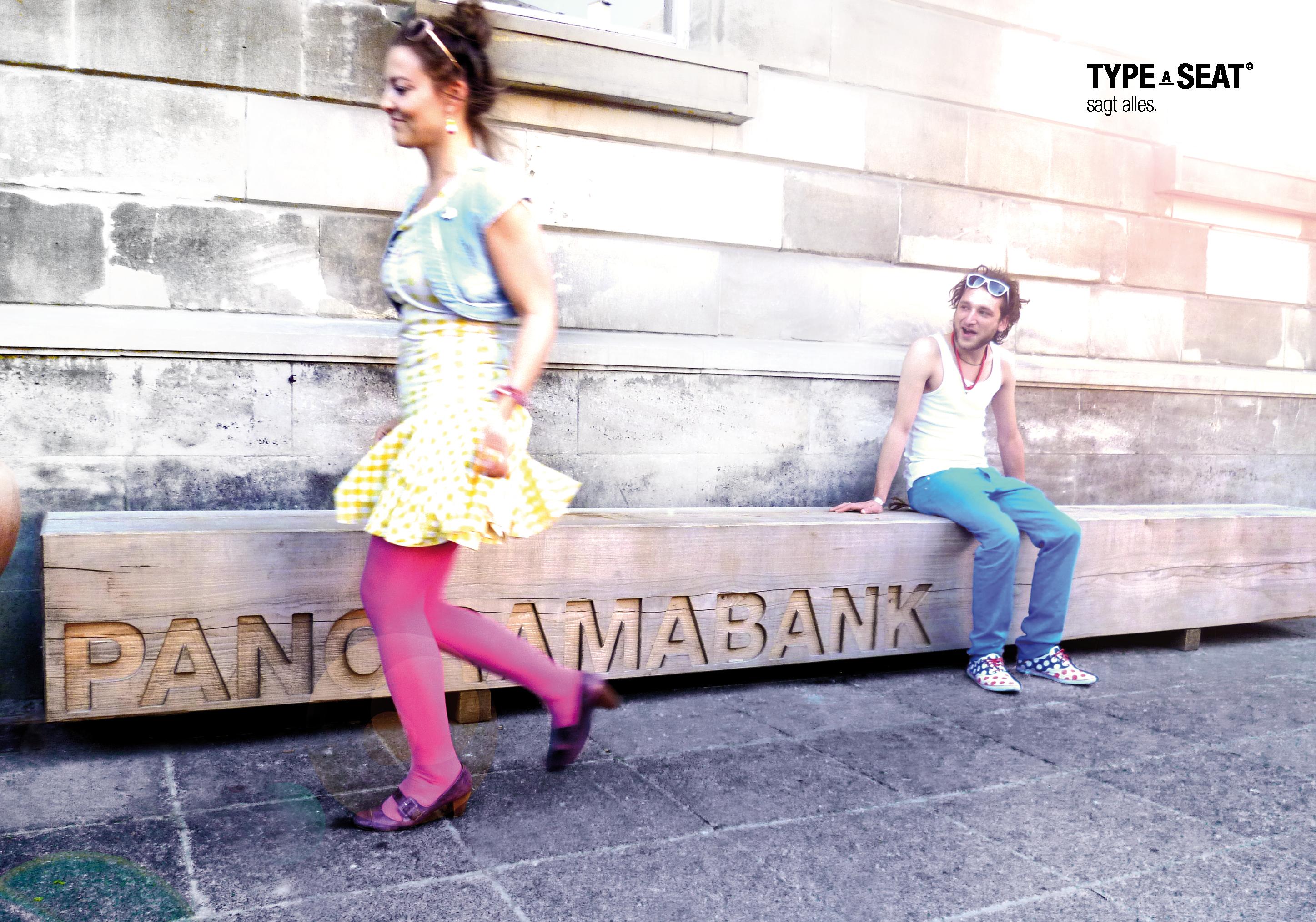 Die Family-Bank #holzbank #sitzbank #gartenbank ©TYPE A SEAT / Tillmann Gatter