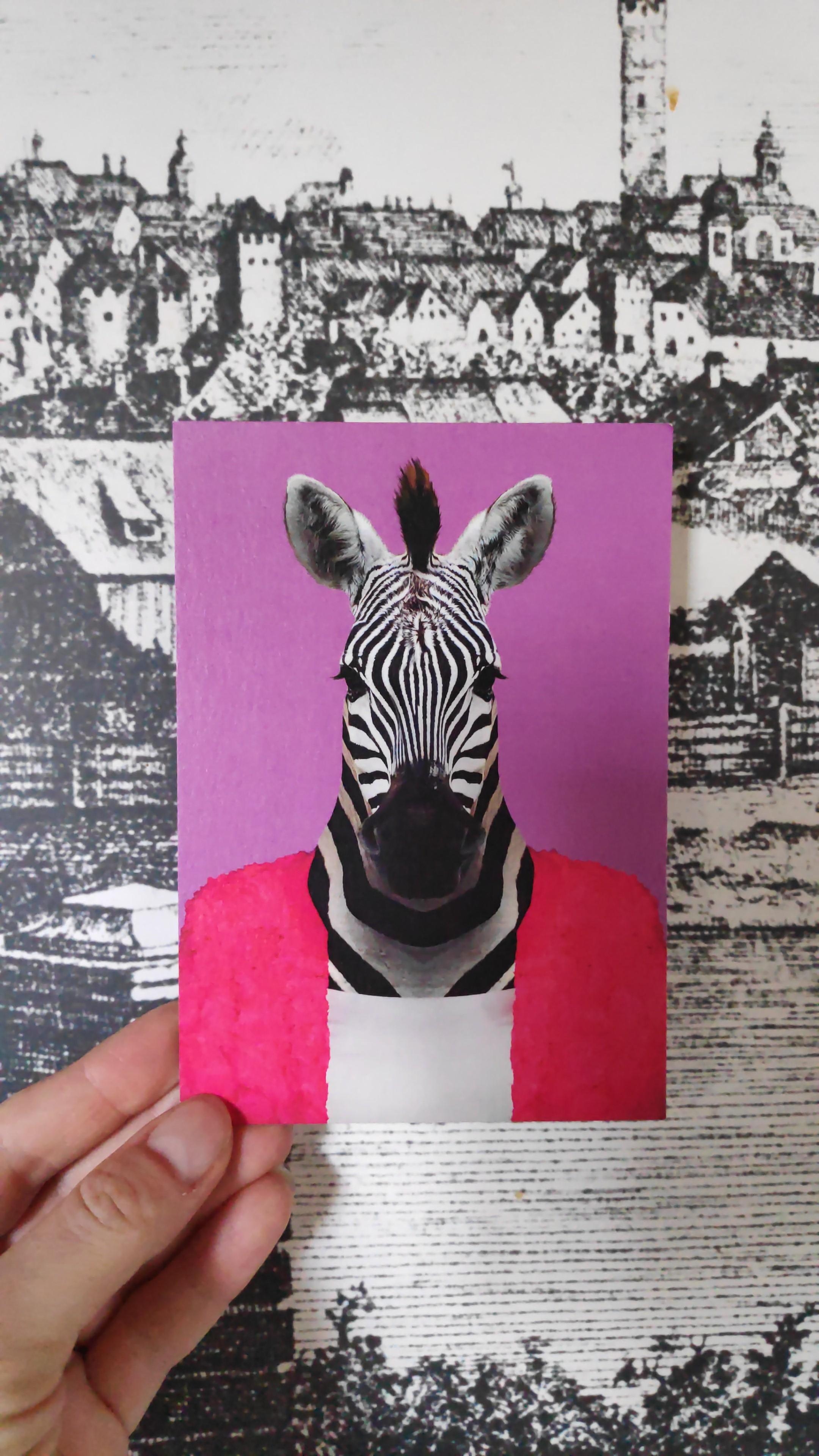 .Die Kraft der Farbe für die grauen Tage.
#Farbe #pink #Postkarte #Karte #Wandbild #schwarzweiß