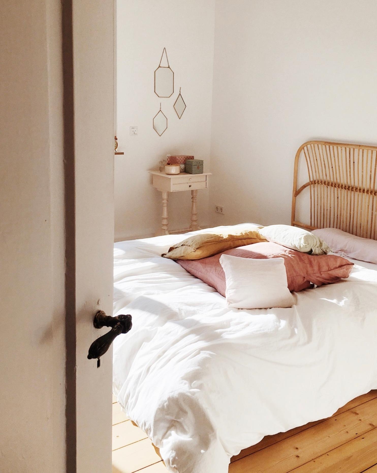 Die letzten morgendlichen Sonnenstrahlen ✨ #bedroom #homestyle #interior #cozyness 