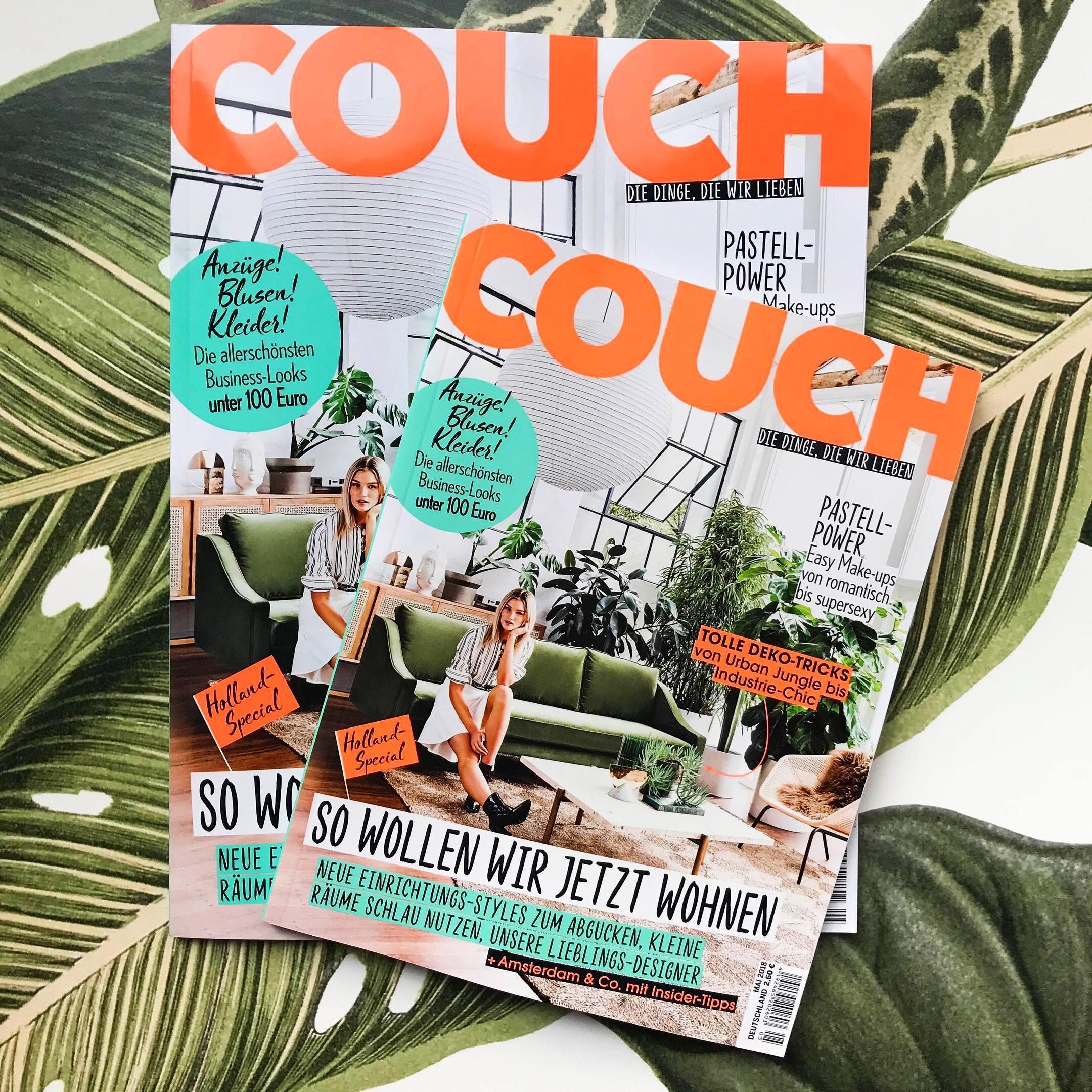 Die neue COUCH ist da! 💕 Mit großem Holland-Special und schlauen Ideen für kleine Räume.
#couchmagazin #couchabo