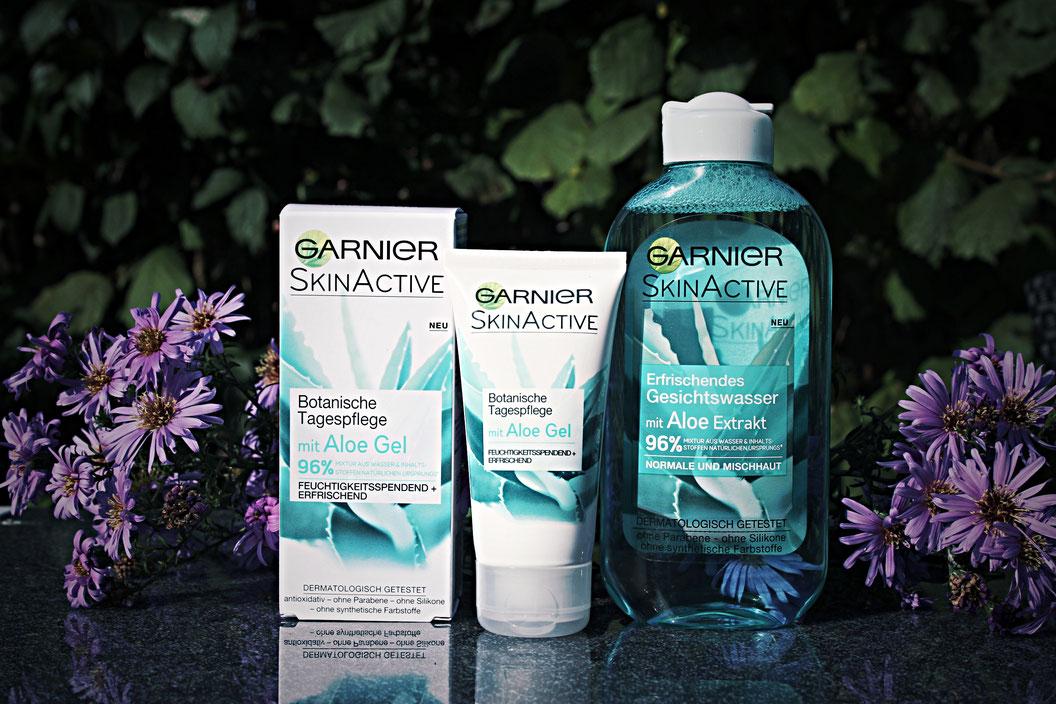 die neue Garnier SkinActive Aloe Vera Reihe 
#beauty #garnier #skinactive #botanicals #gesichtspflege