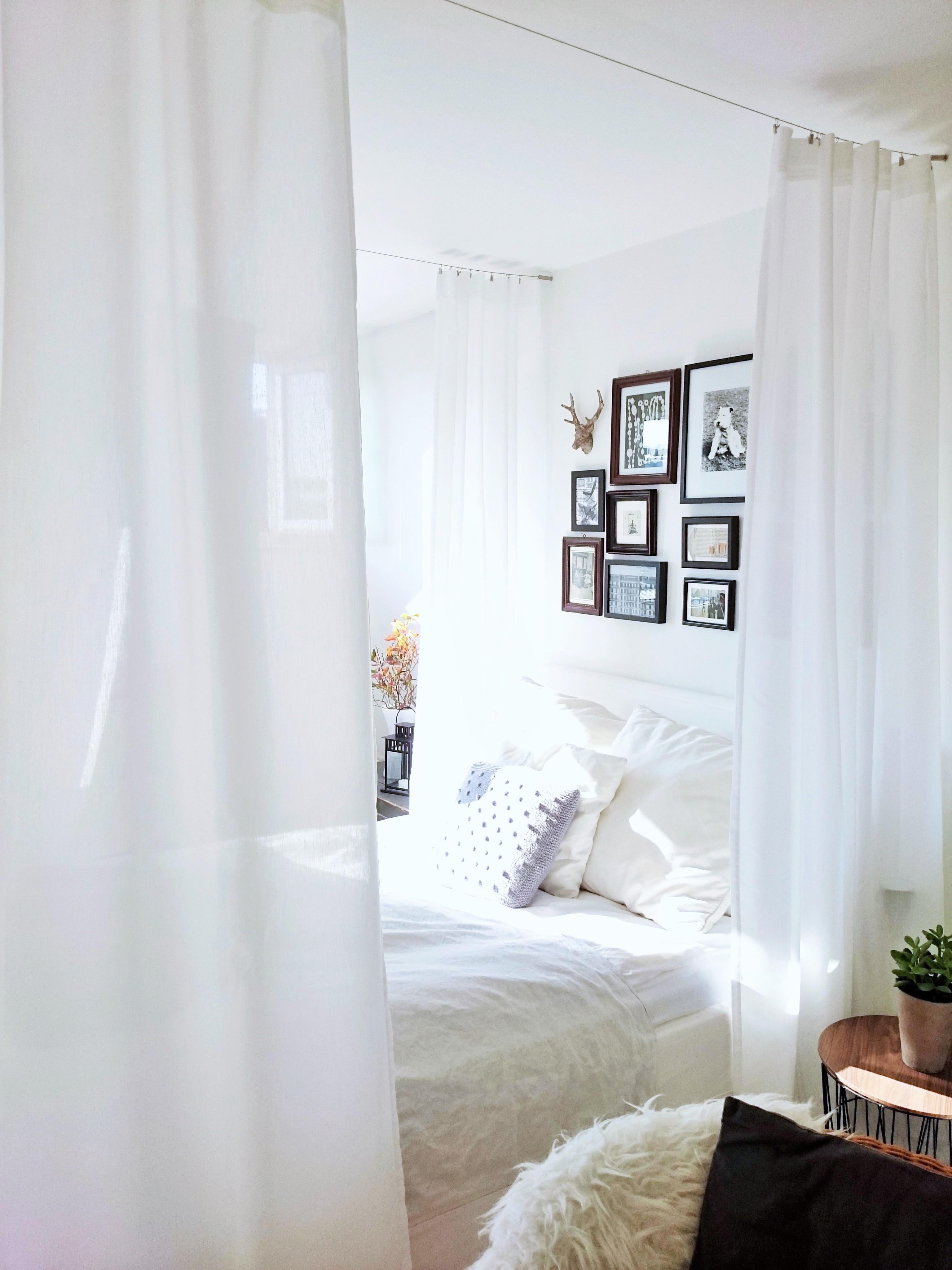 DIY-Himmelbett
#canopybed #Himmelbett #Einzimmerwohnung #bedroom #couchstyle