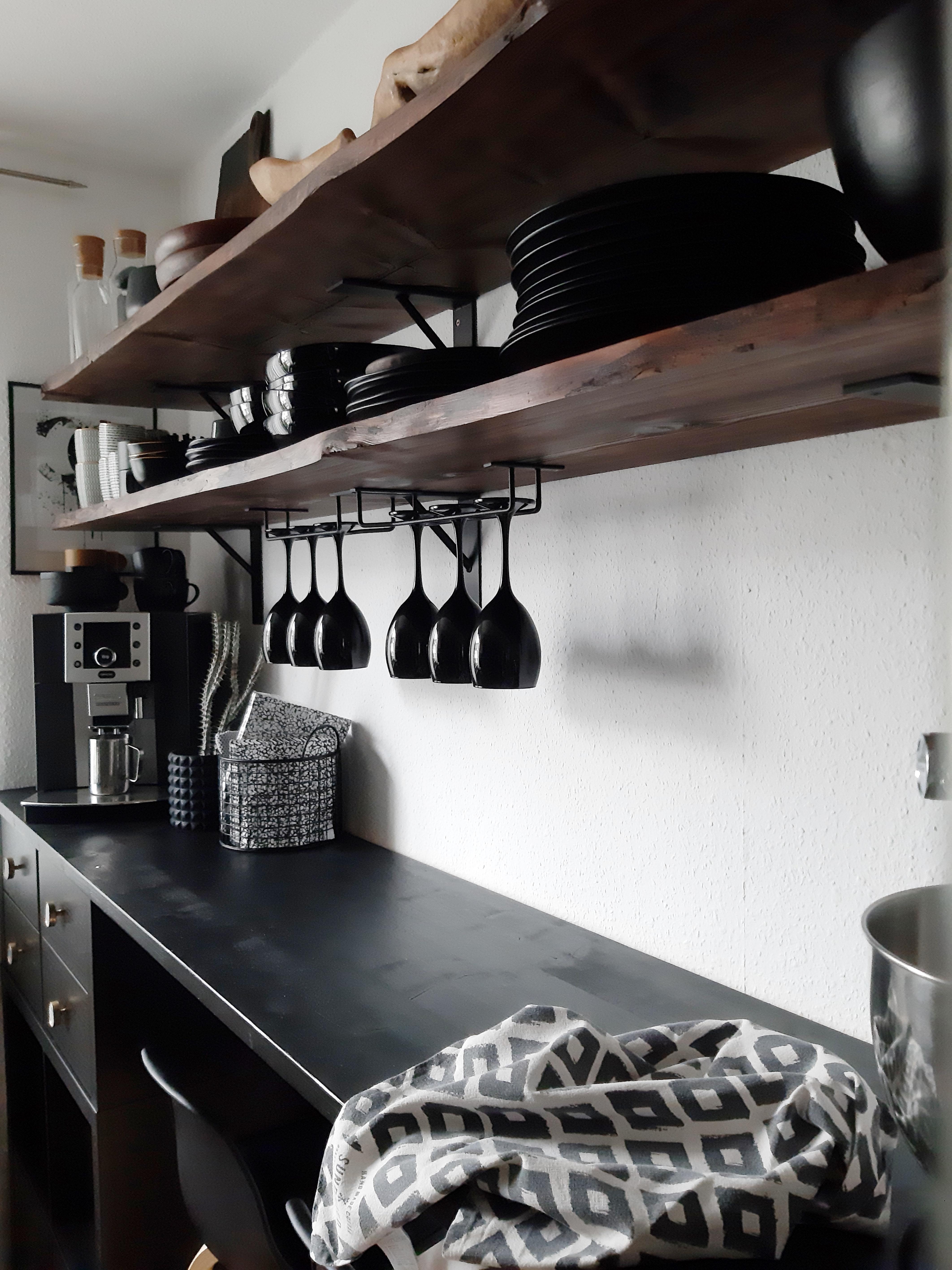 #DIY #Kitchenstore #Black #Wood #Sowonderful 