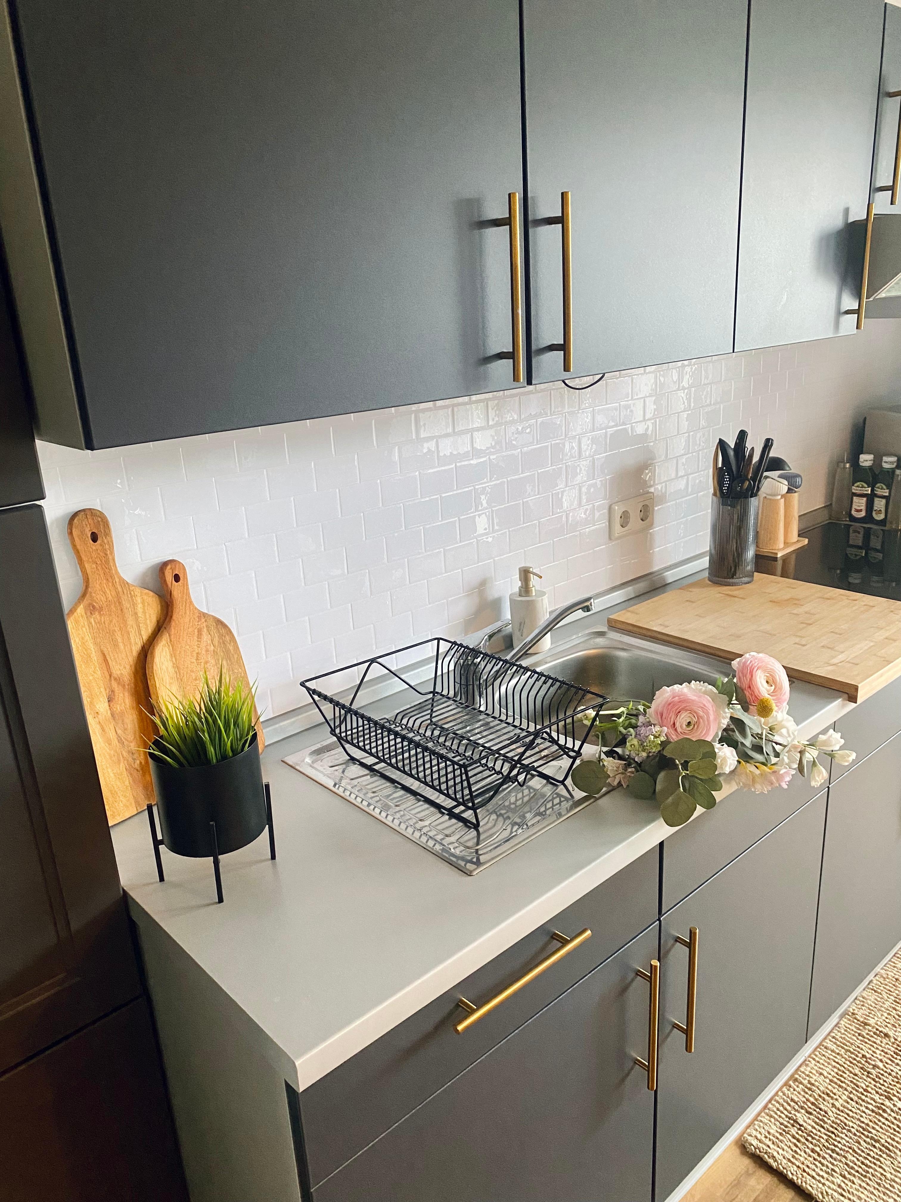 DIY-Küchenzeile 🤍 #diyprojects #einrichtungsideen #interiorstyling