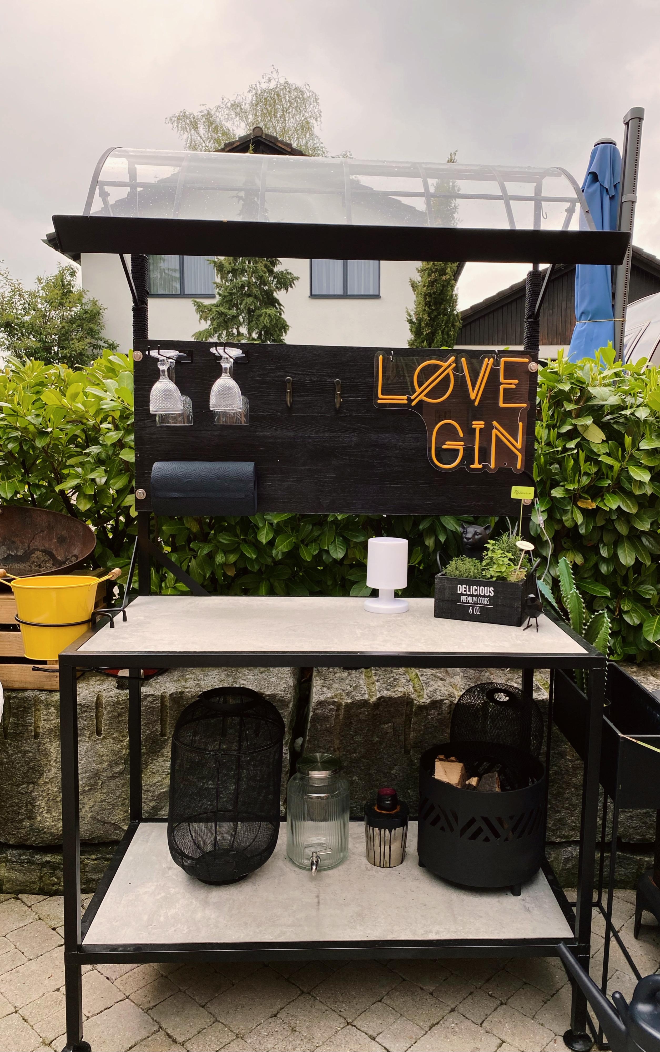 #DIY #Outdoorkitchen #Gin 