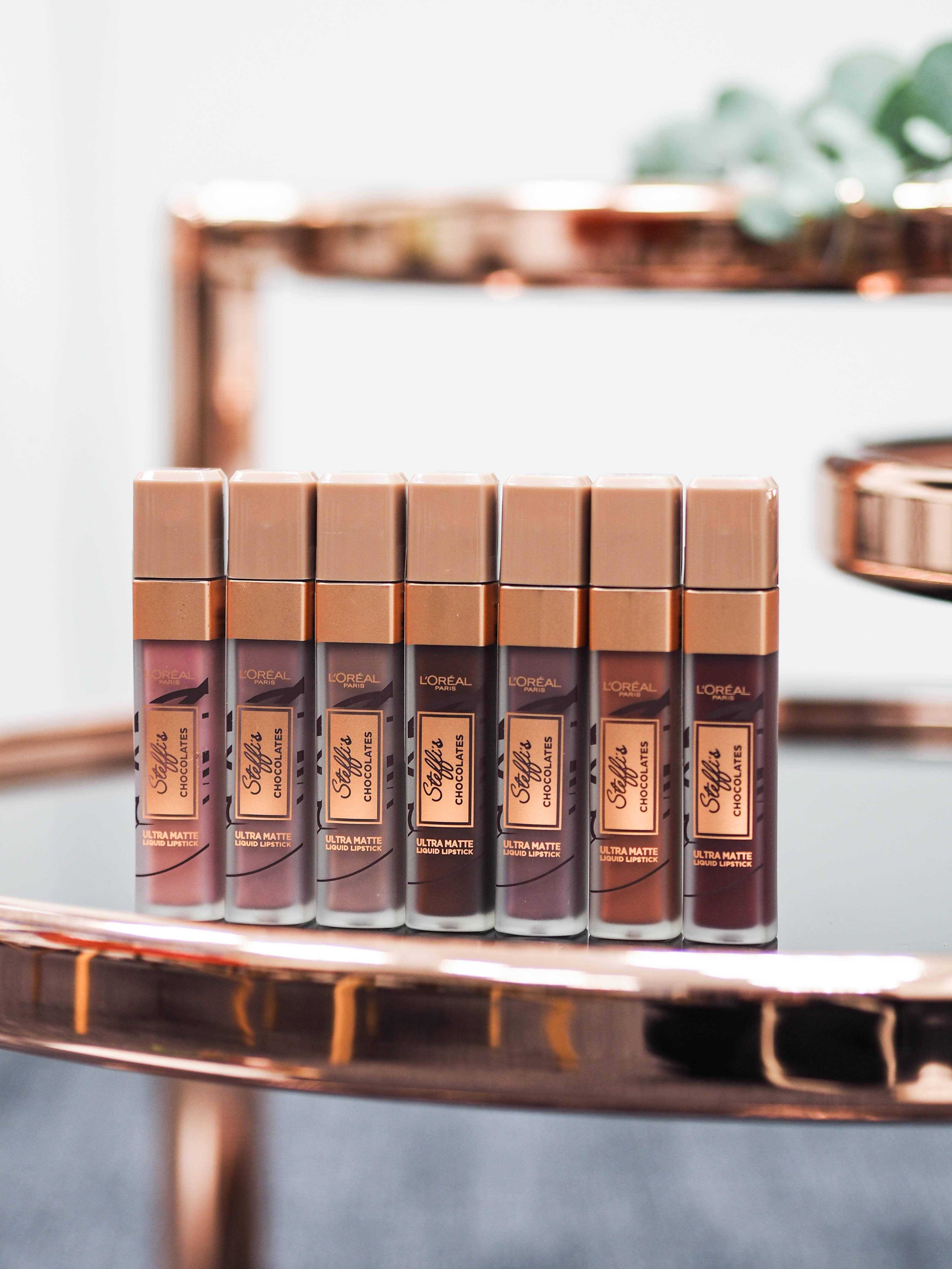 Duften nach Schoki: Bis 16 Stunden halten die Liquid Lipsticks von Steffi Giesinger & L'Oréal #beautylieblinge #loreal
