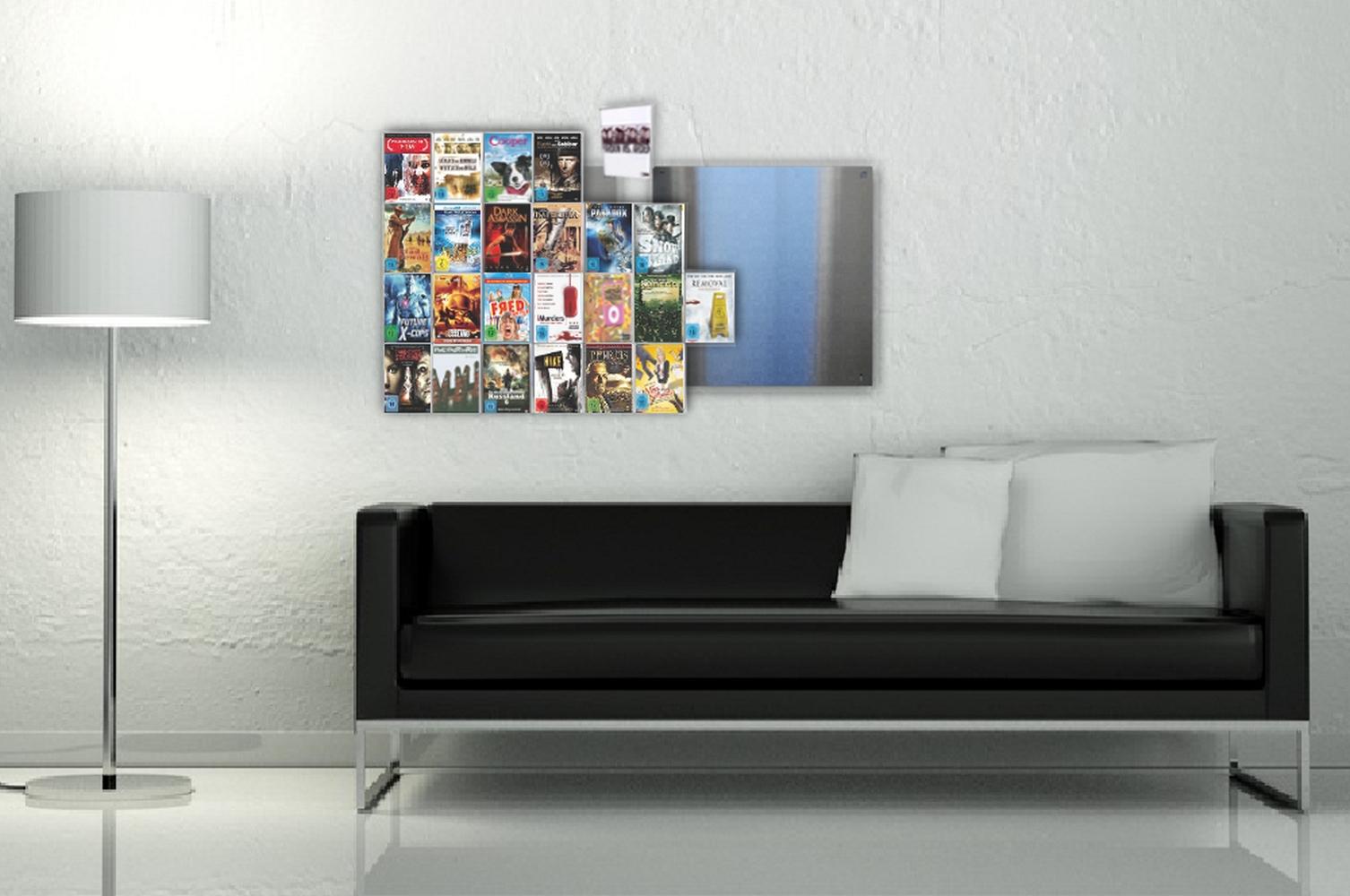 DVD-Wandregal für Wohnräume und Heimkinos #wandregal #dvdregal #dvdaufbewahrung ©CD-Wall