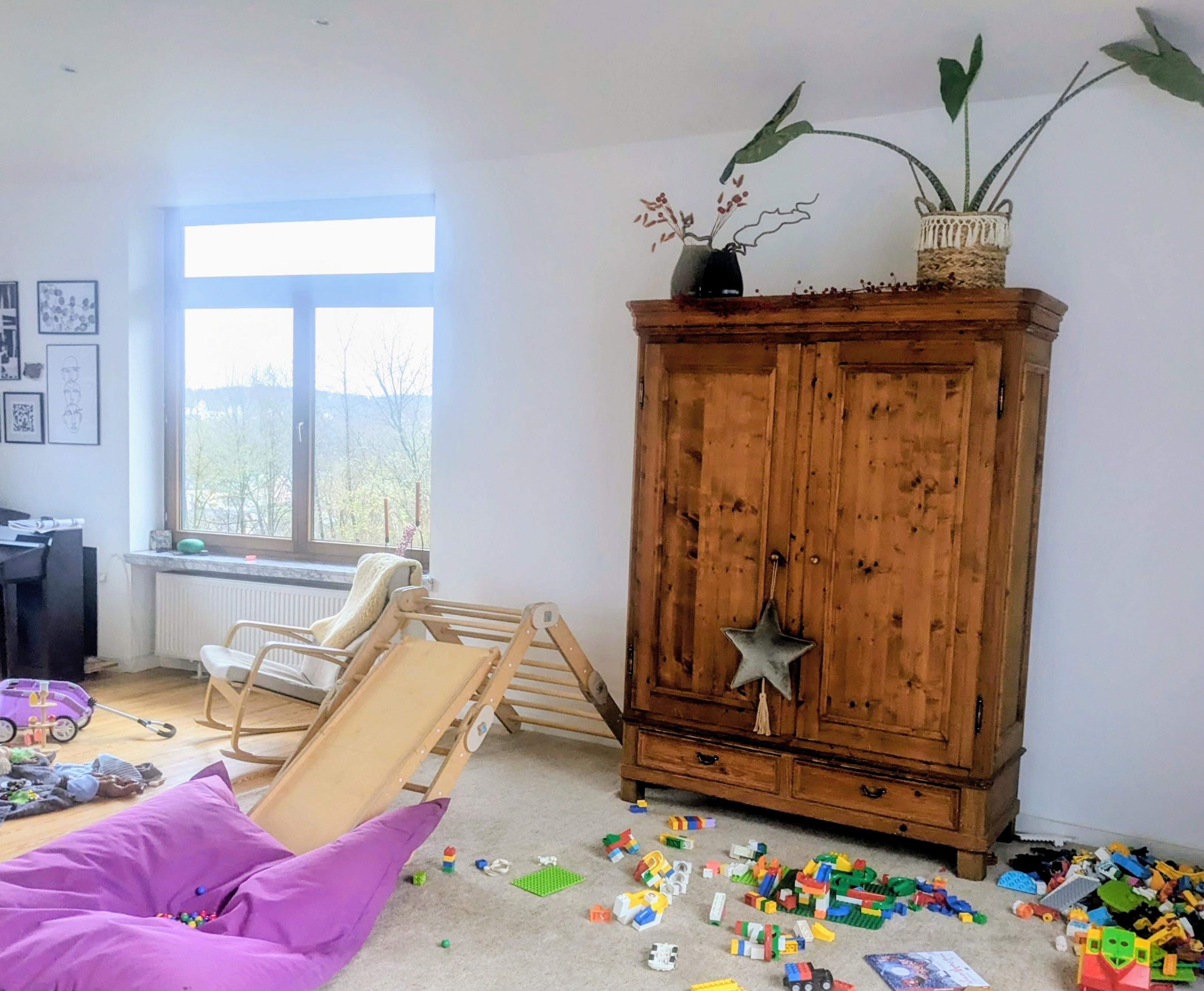 #echteschaos #Kinderzimmer im #Wohnzimmer