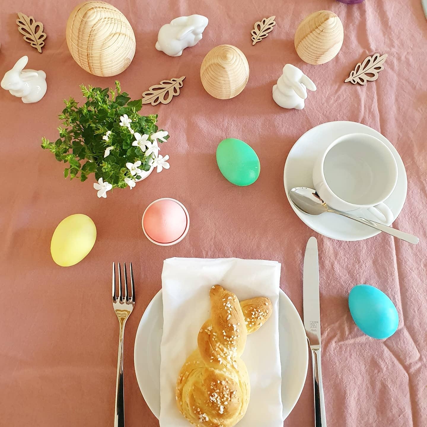 Eier und Häschen zum #frühstück #backenmachtglücklich 