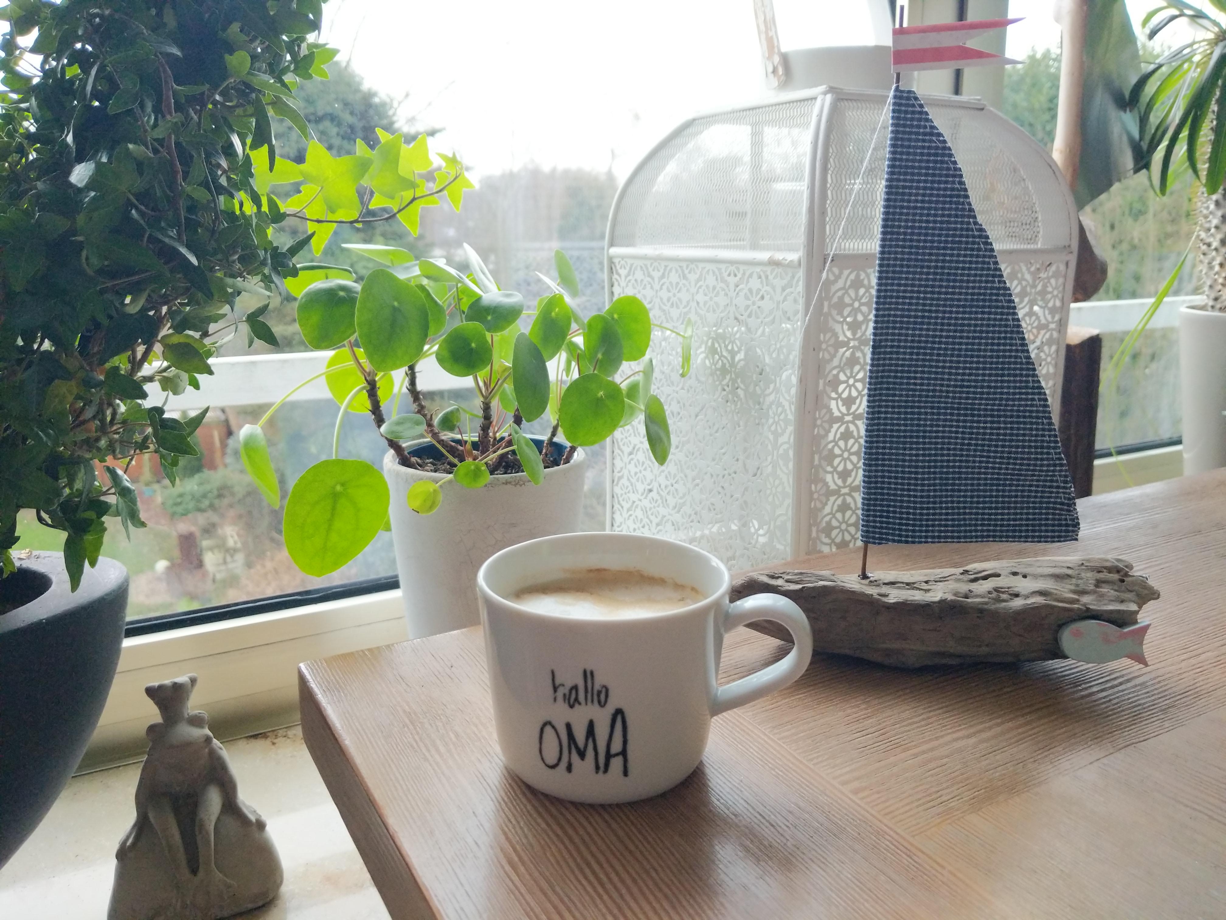 Ein Cappuccino am Morgen mit einem freundlichen Gruß... da geht nichts drüber! #coffeelover#foodchallenge