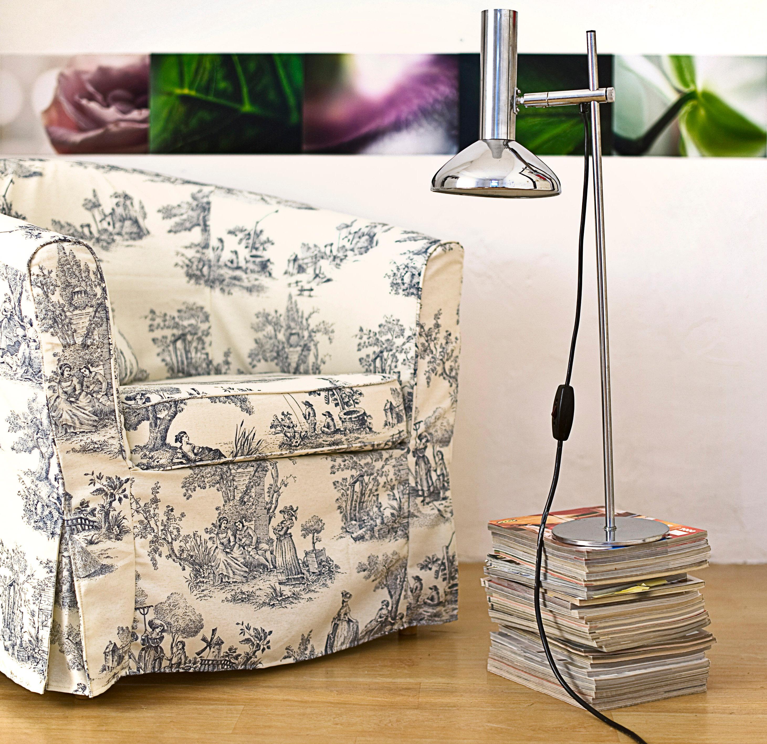 Ein schönes Muster für dein Wohnzimmer #vorhang #ikea #lampe ©Saustark Design GmbH