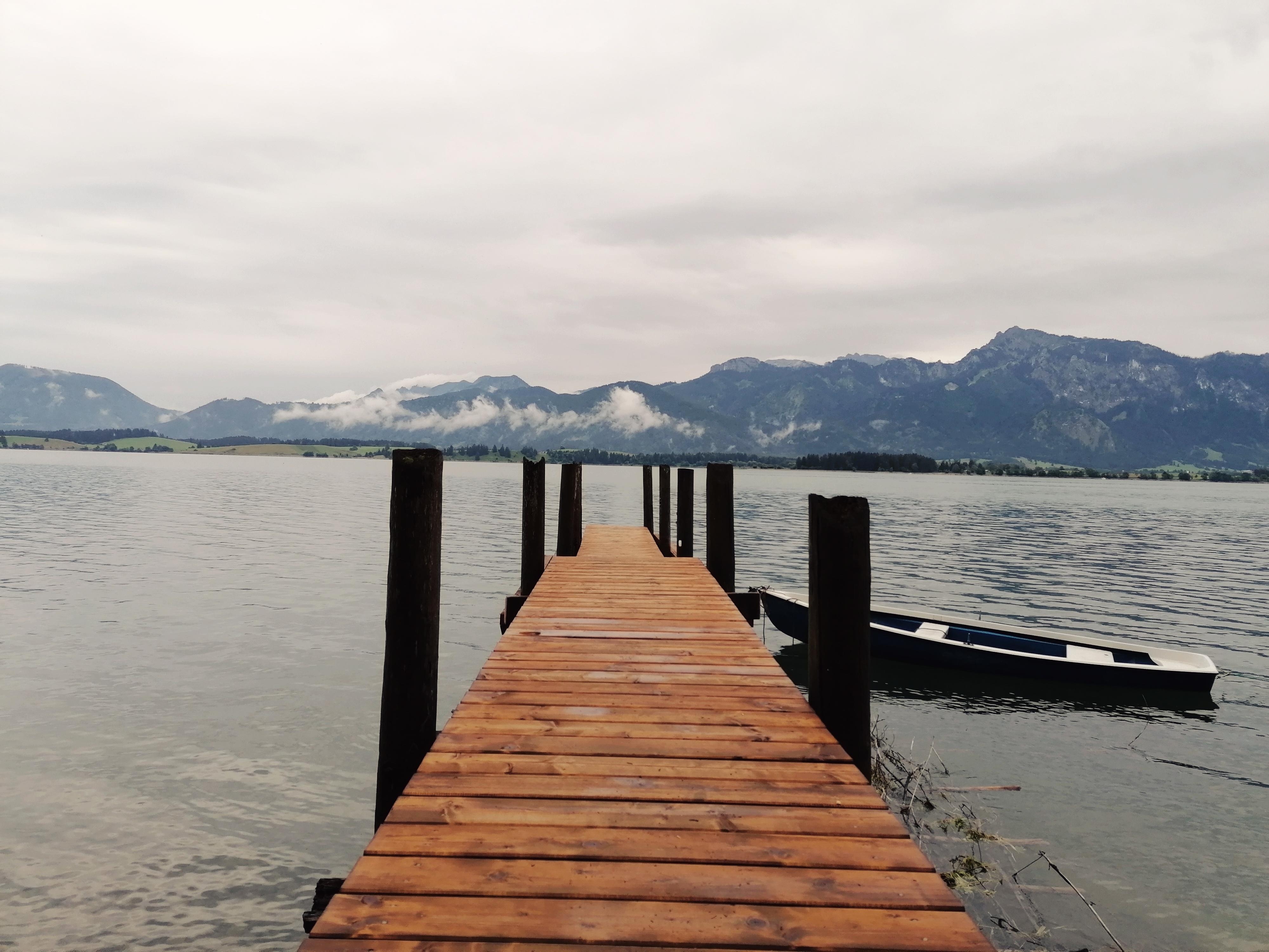 Einfach mal ausspannen #Forggensee #UrlaubinDeutschland #BergeundSee