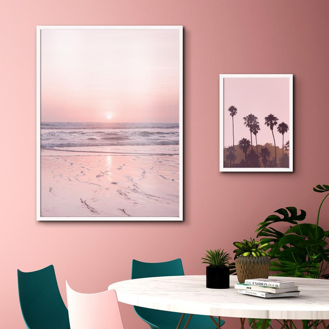 #einfachraus: Hartschaumbilder gerahmt "Bali Beach III" & "California Dreaming I" von M. Izzard
#esszimmer #posterlounge