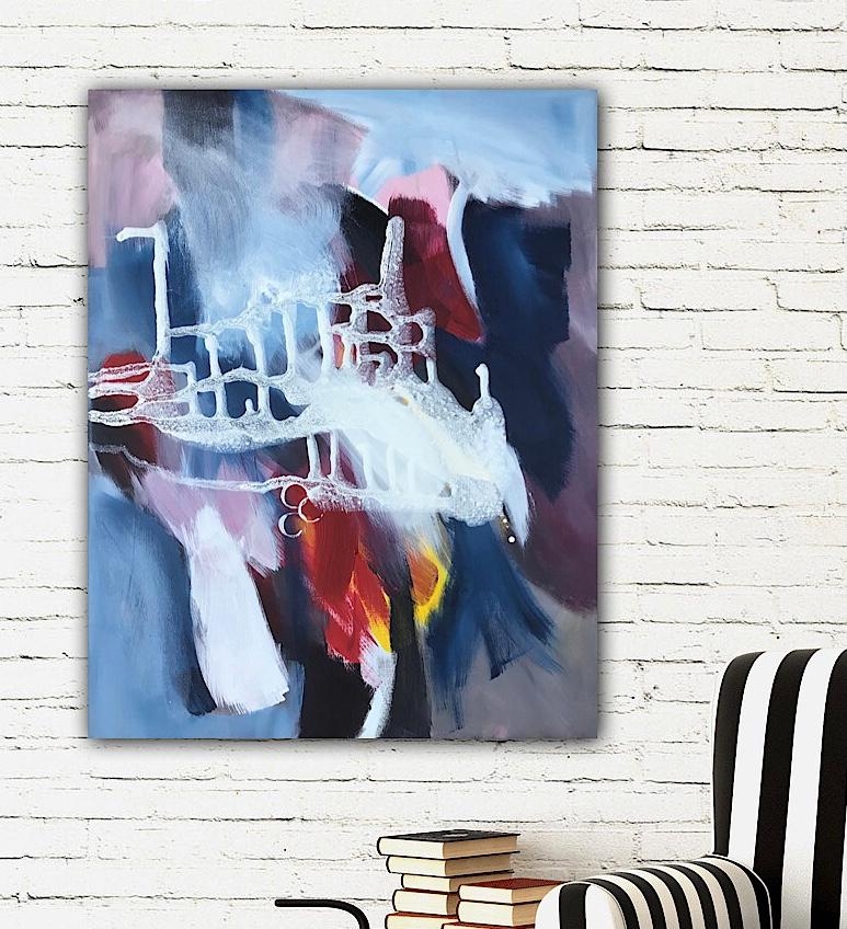 Elegant und zeitloses Gemälde ♥️ #original #Kunst und als #print verfügbar.

#couchstyle #deko #couchliebt #interieur
