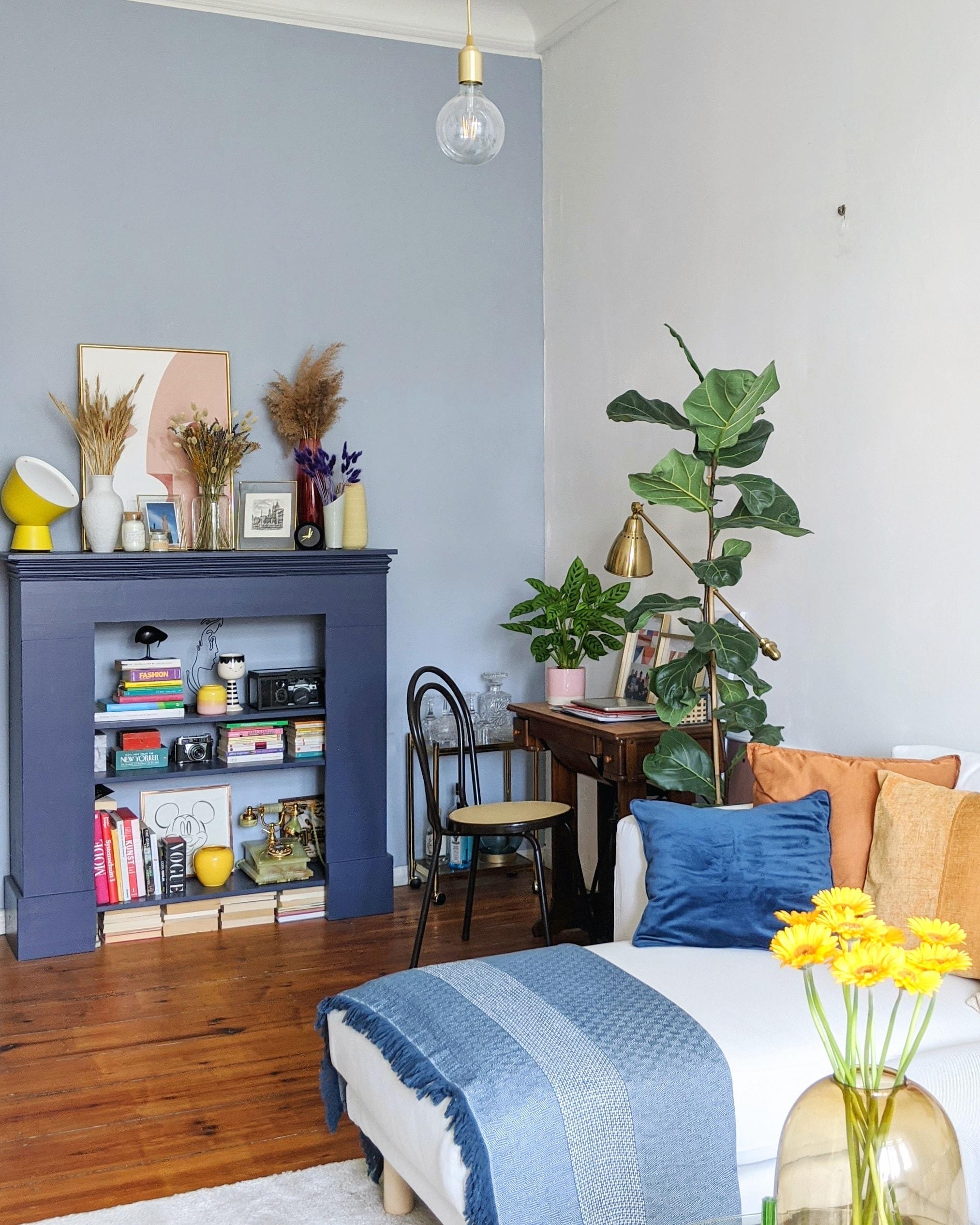Endlich wieder blau machen! #couchliebt #couchstyle #zuhause #colours #livingroom