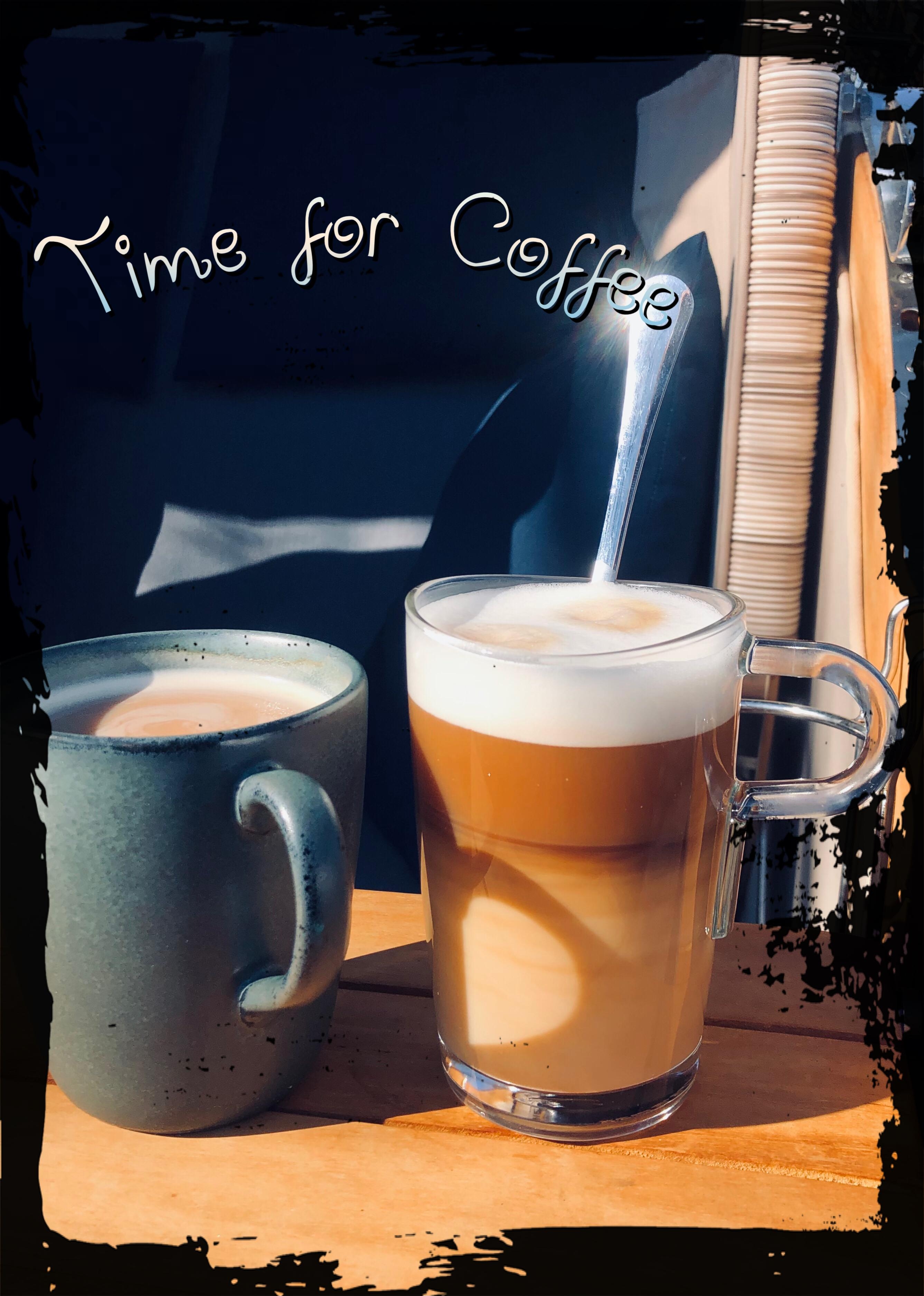Es ist immer irgendwie und irgendwann Zeit für eine #Kaffeepause. 