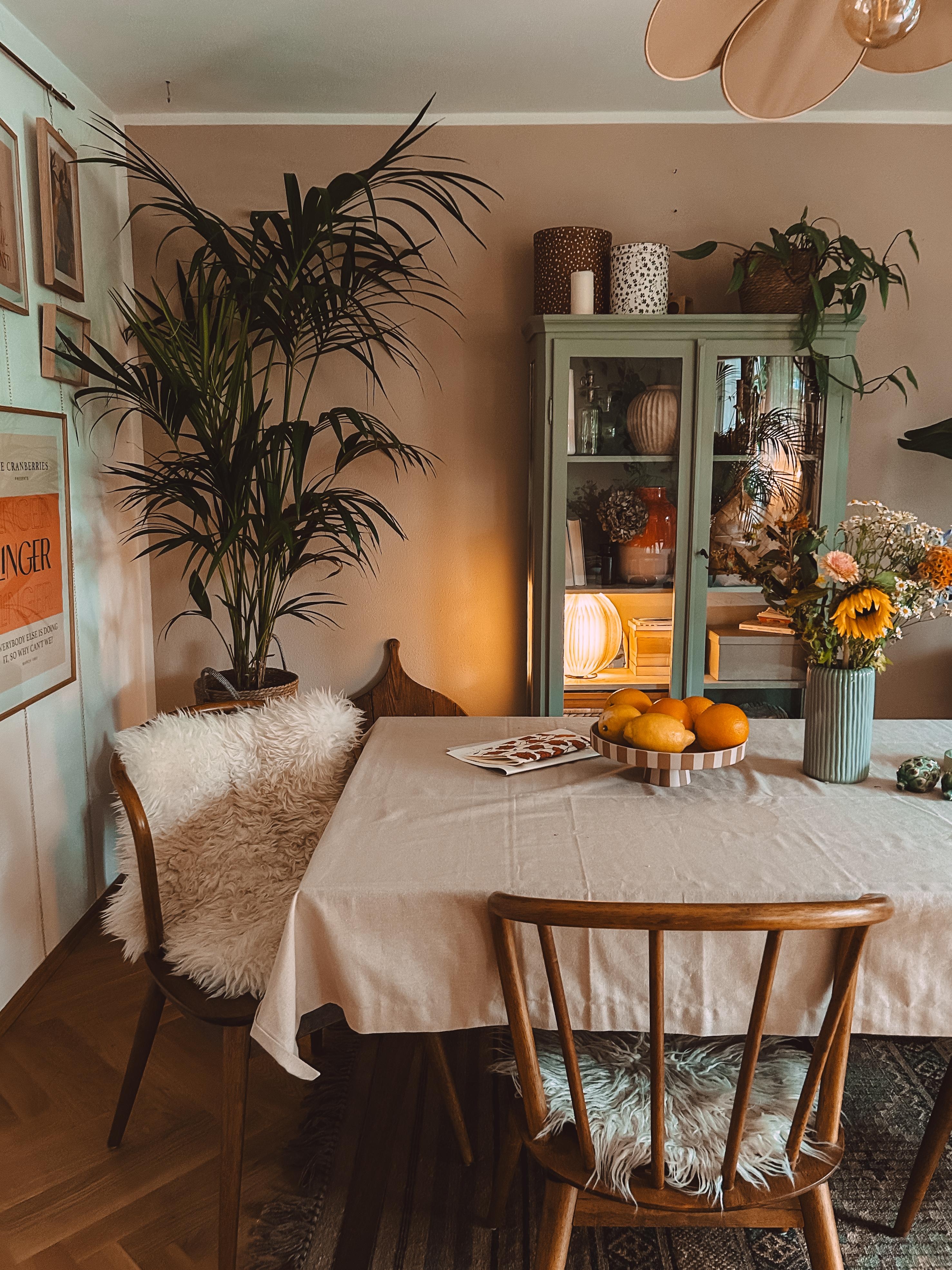 #esstisch #esszimmer #upcycling #vitrine #wohmzimmer