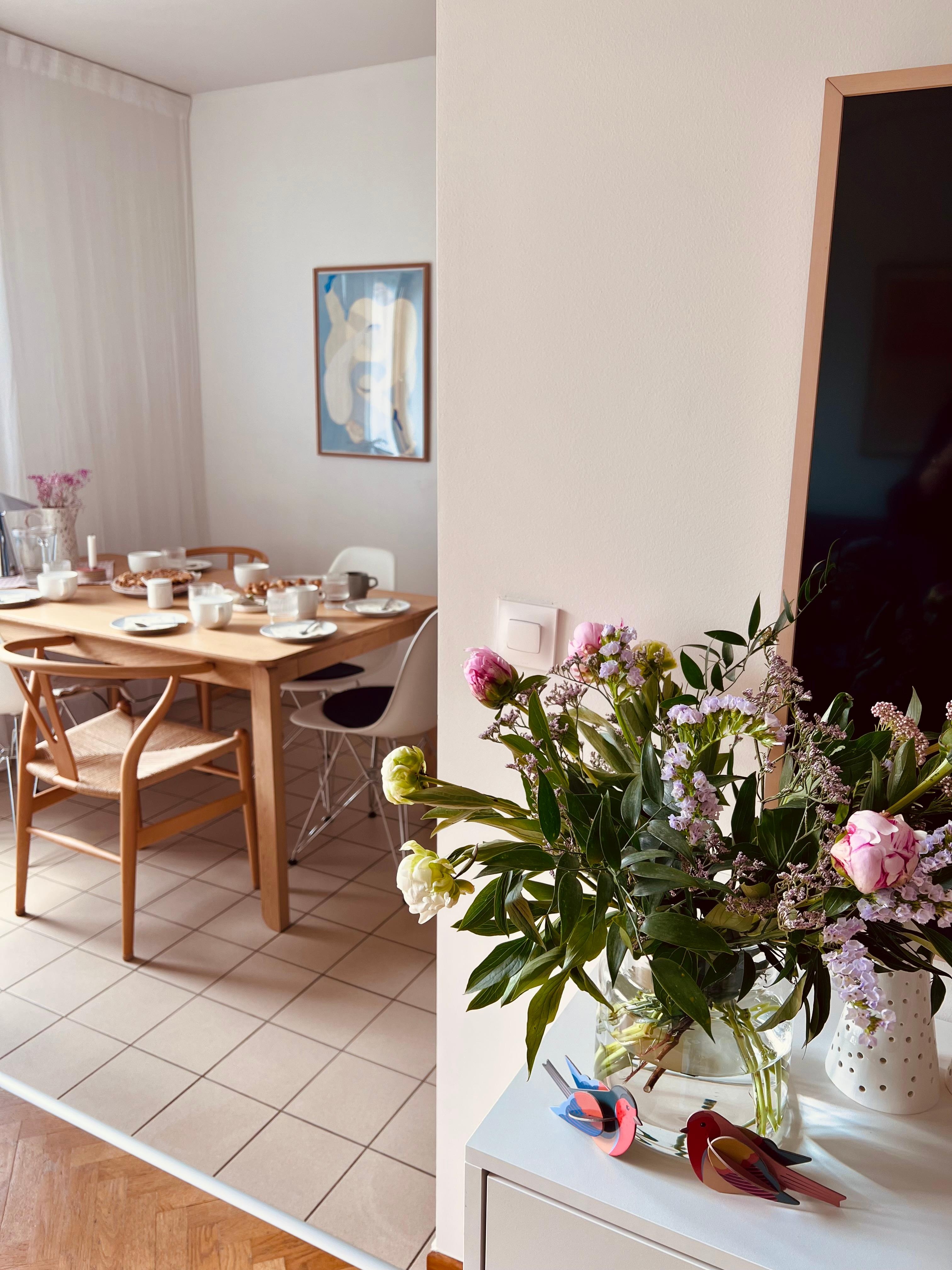 #esszimmer #blumen #wohnzimmer