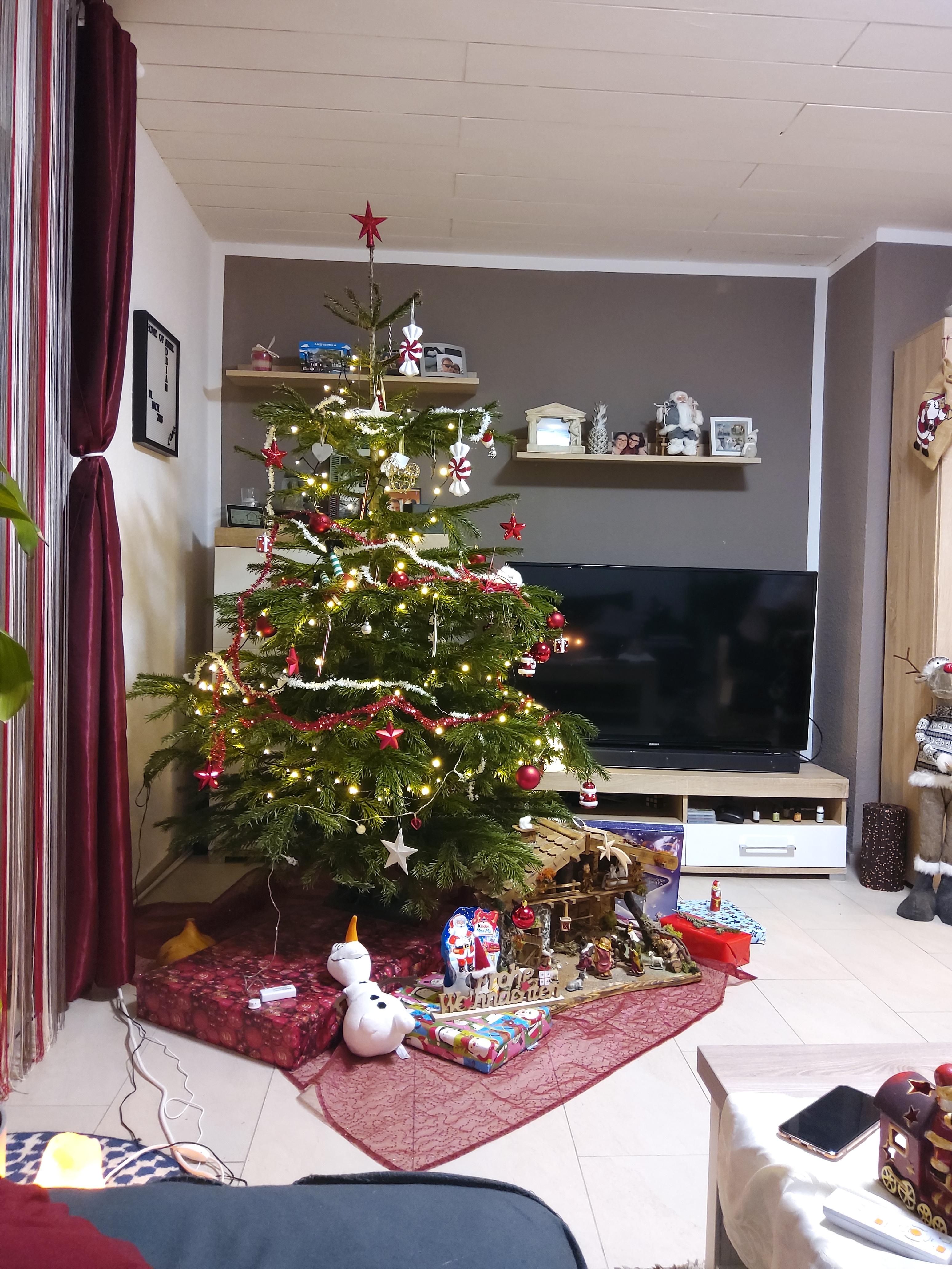 Etwas verspätet noch mein Weihnachtsbaum 😃
