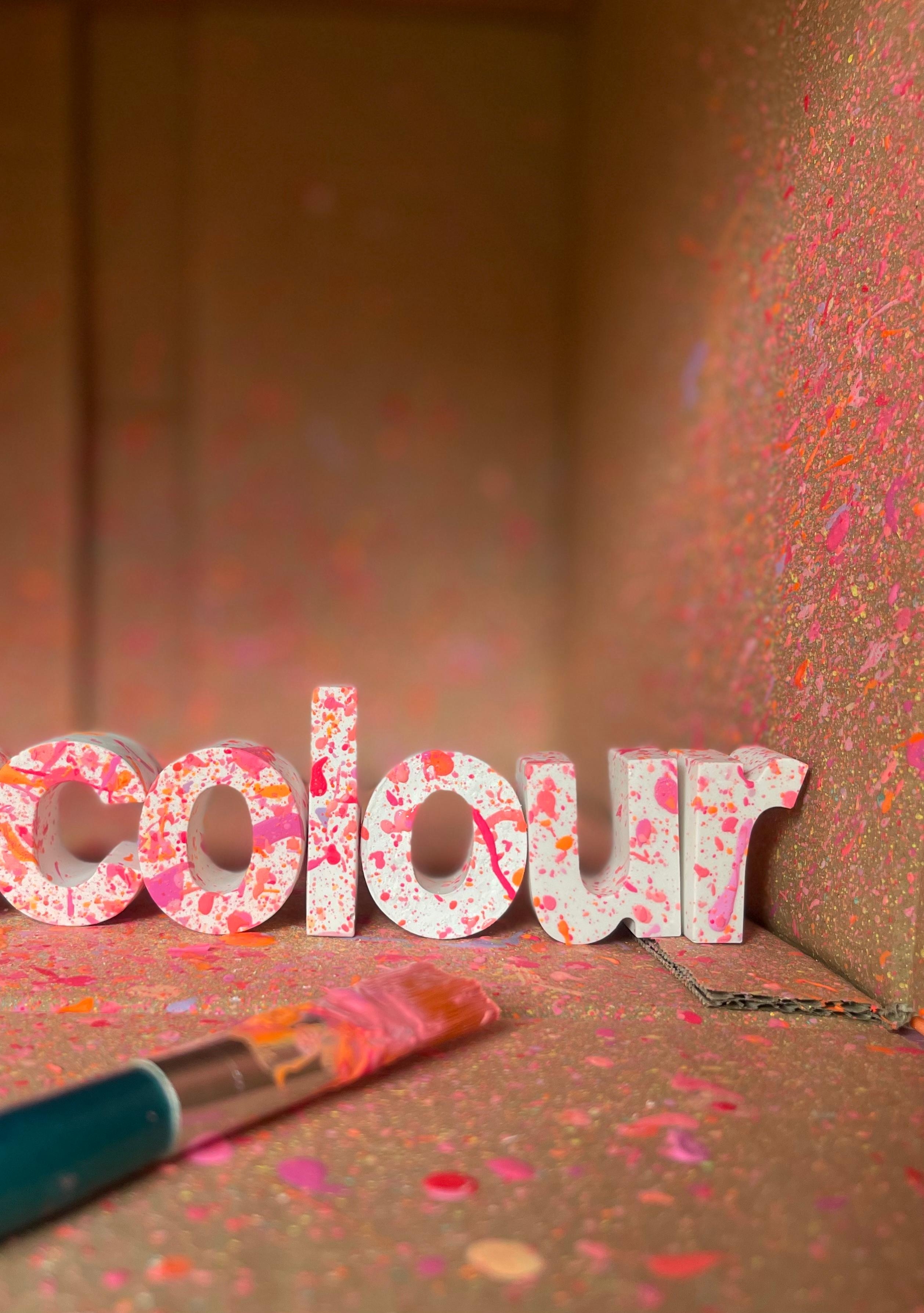 #farbverrückt? Aber sowas von!
#colouraddicted #farbenfrohebuchstaben #cheers2colour