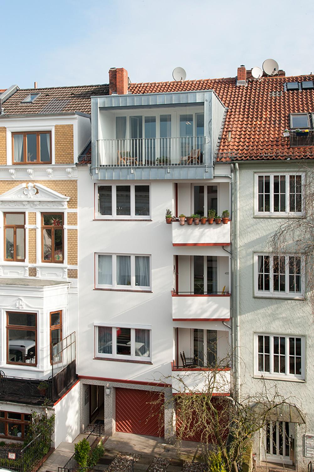 Fassade #dachgeschossausbau ©Britta Pohl