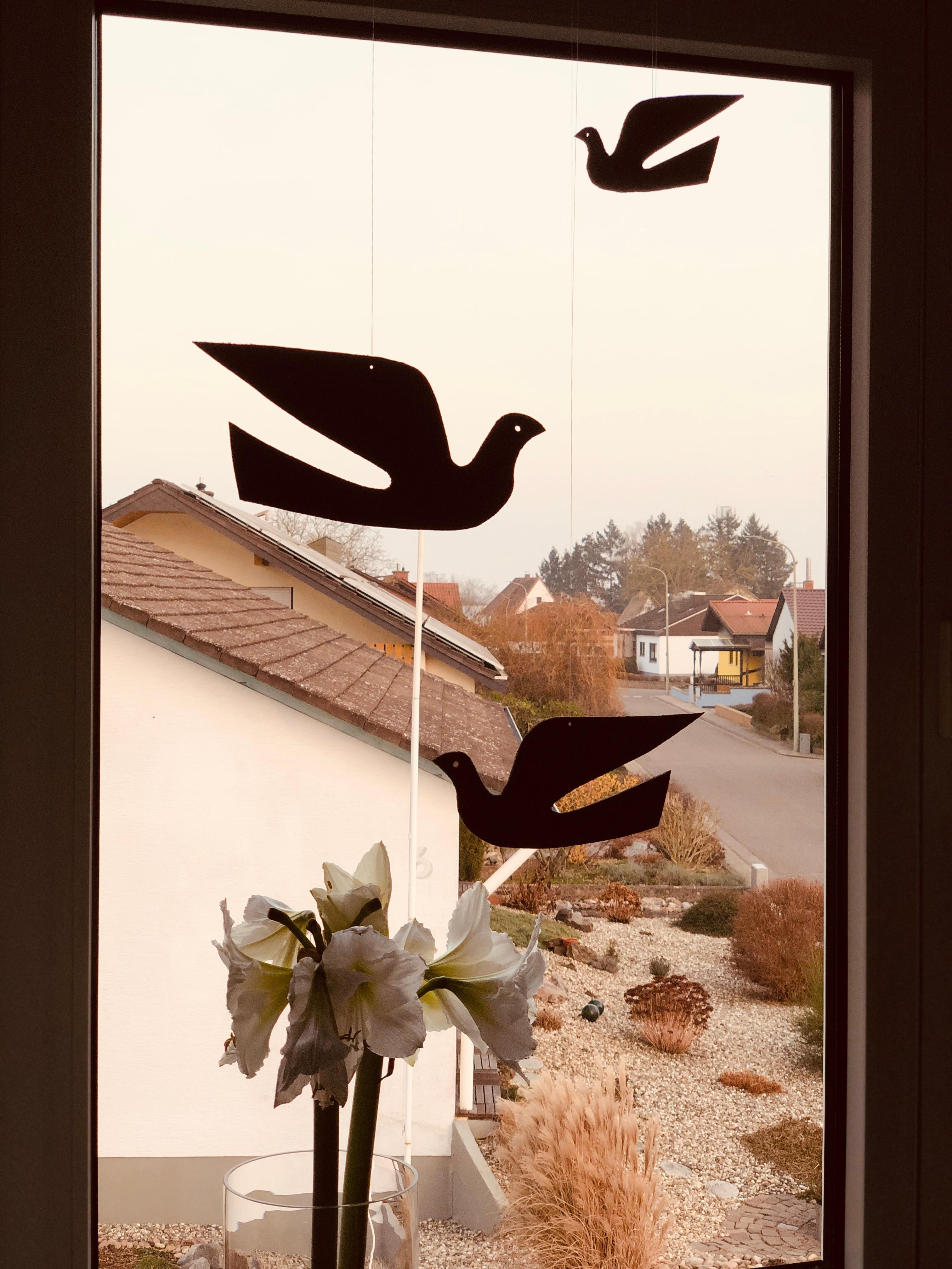Fenster-Mobile. #diy #inspiredby #vitra