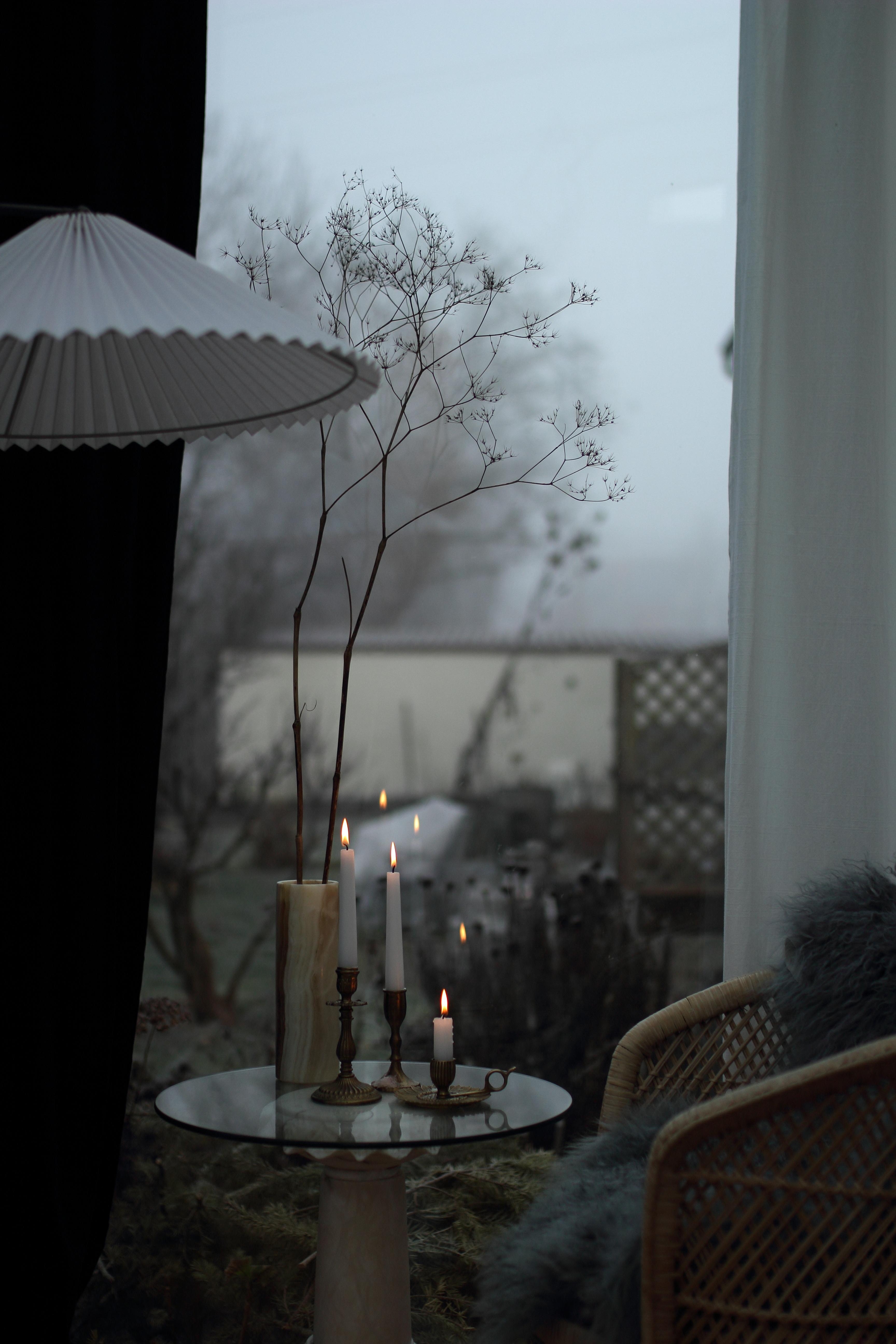 #fensterblick #cozy #Wintergarten