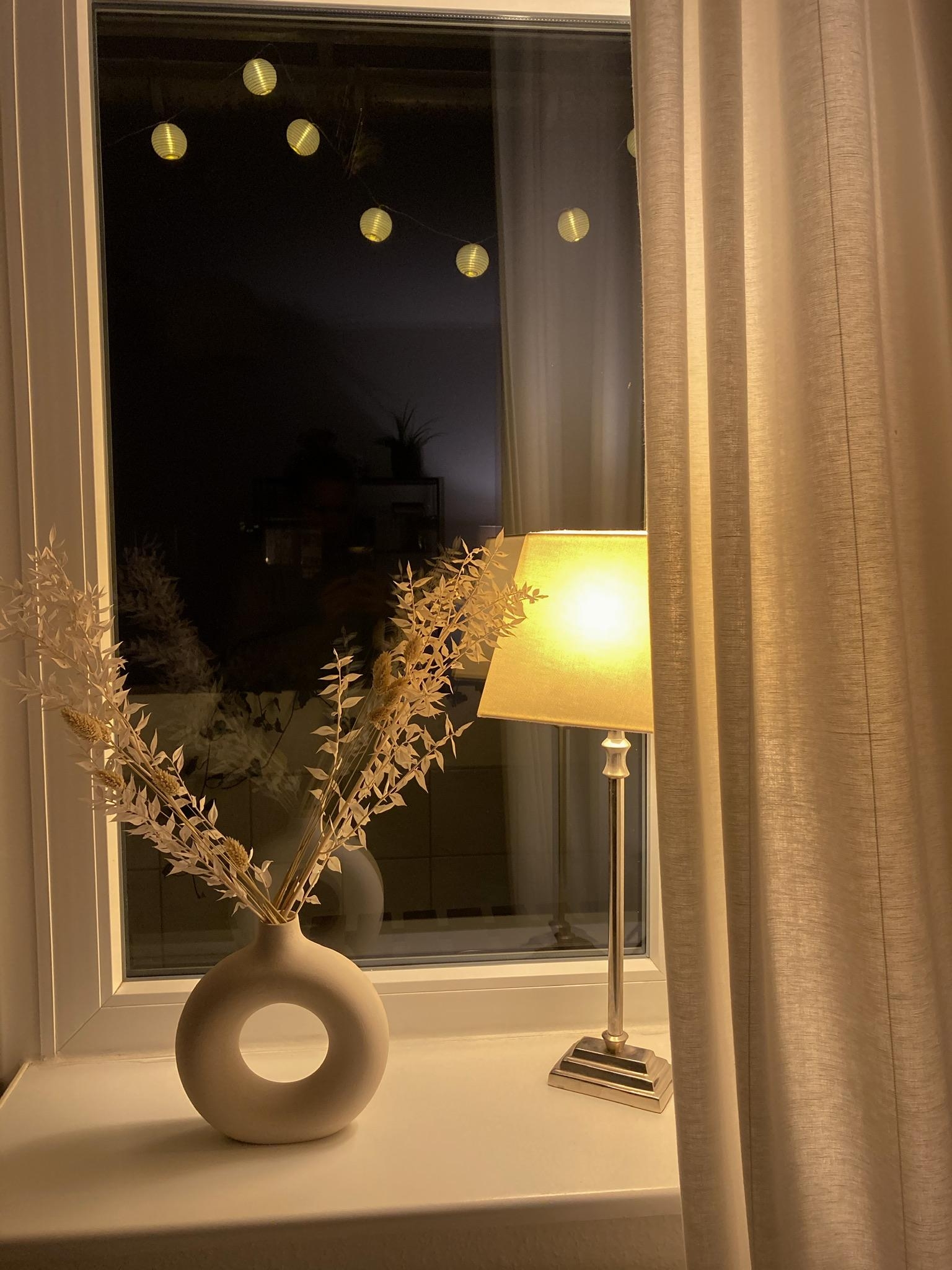 Festtagsbeleuchtung geht auch ohne Festgedöns!
#winter #vase #decoration 