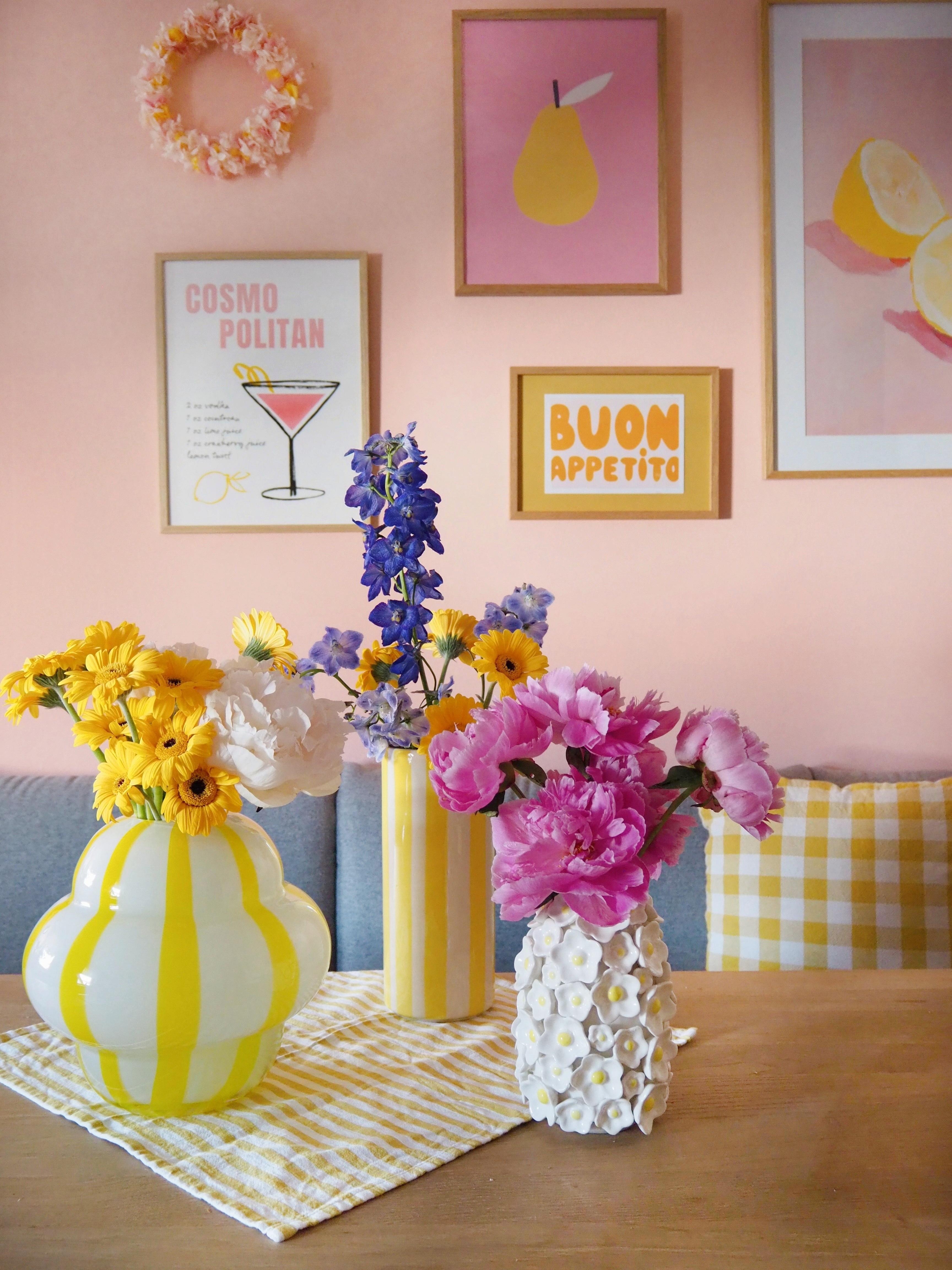 FLOWERLOVER #summerflowers #blumenliebe #vasenliebe #pastellfarben #colourfulhome