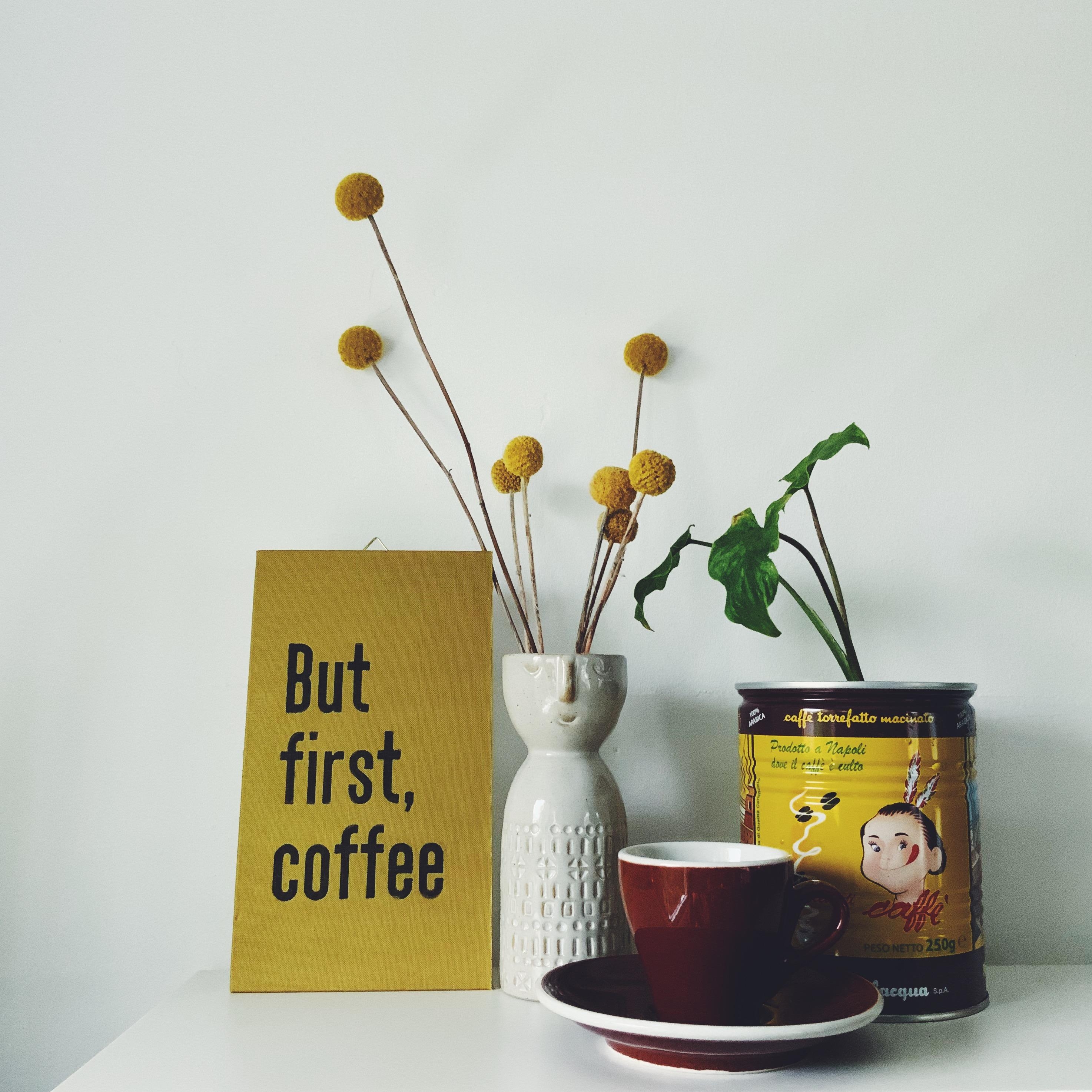 #foodchallenge #kaffeehilft #butfirstcoffee #letterpressprint