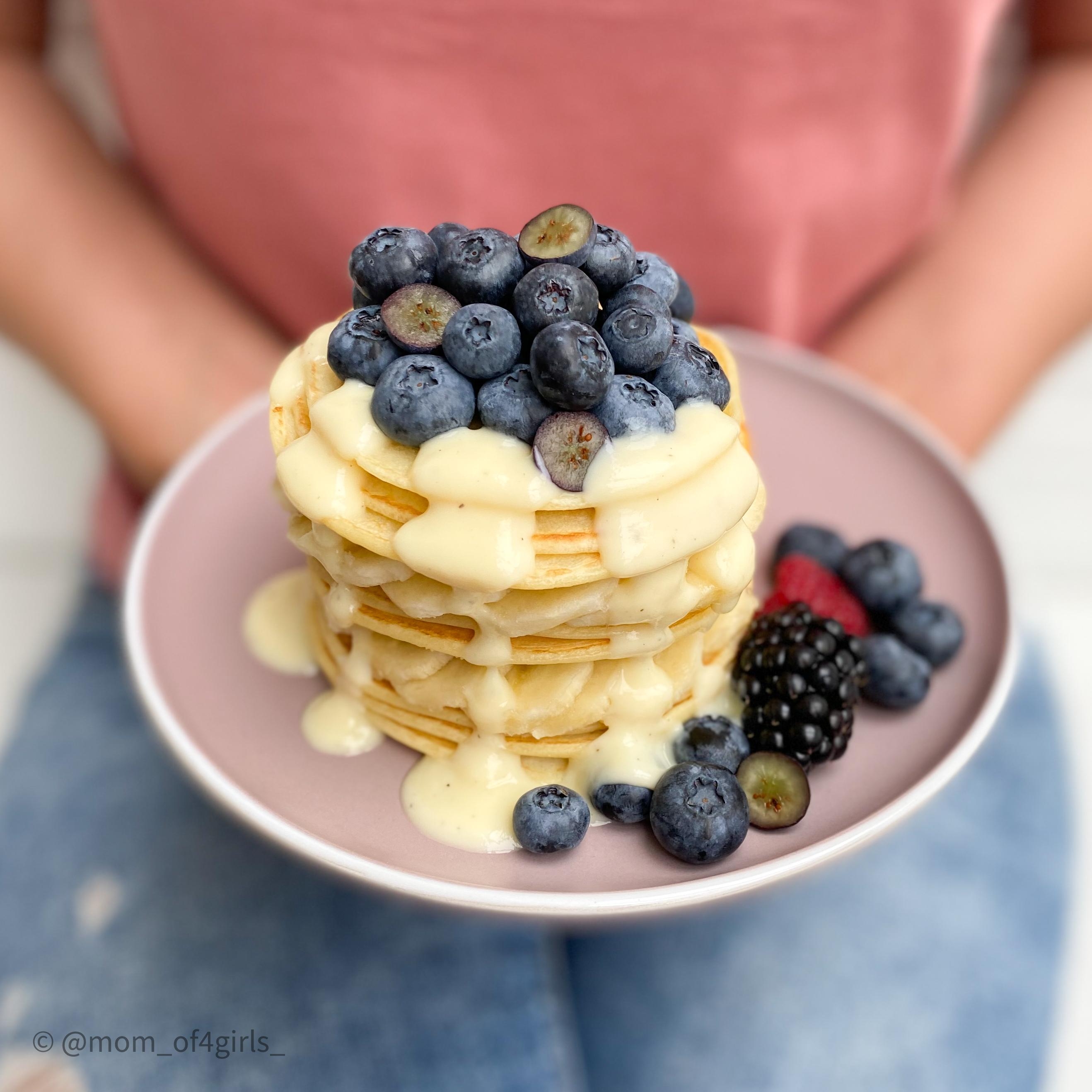#frühstück #breakfast #yummy #lecker #pancakes #pfannkuchen #beerig #healthybreakfast #vegan