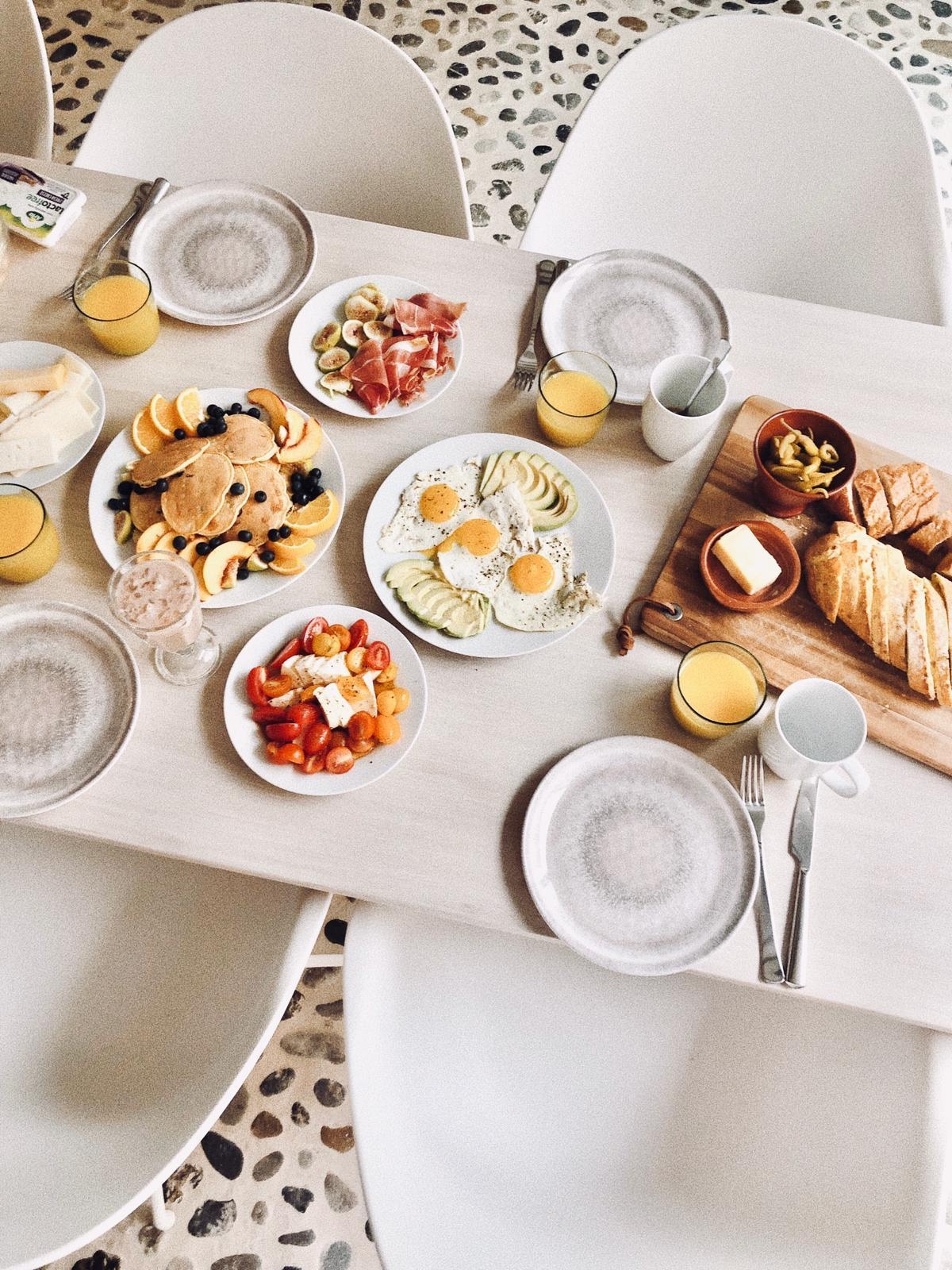 Frühstück ist fertig.
#lovebreakfast#goodmorning