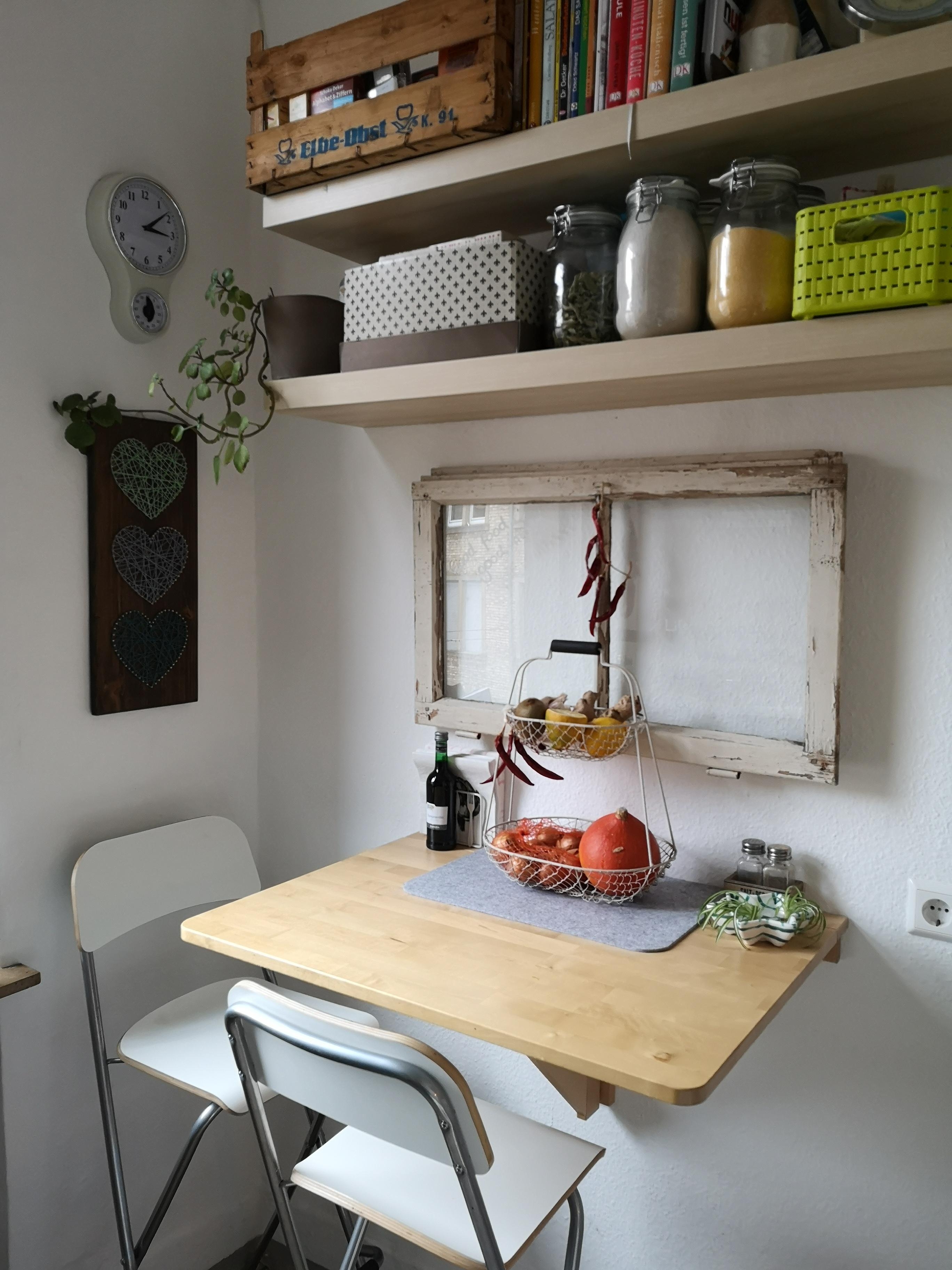 Frühstücksplatz in der Mini-Küche