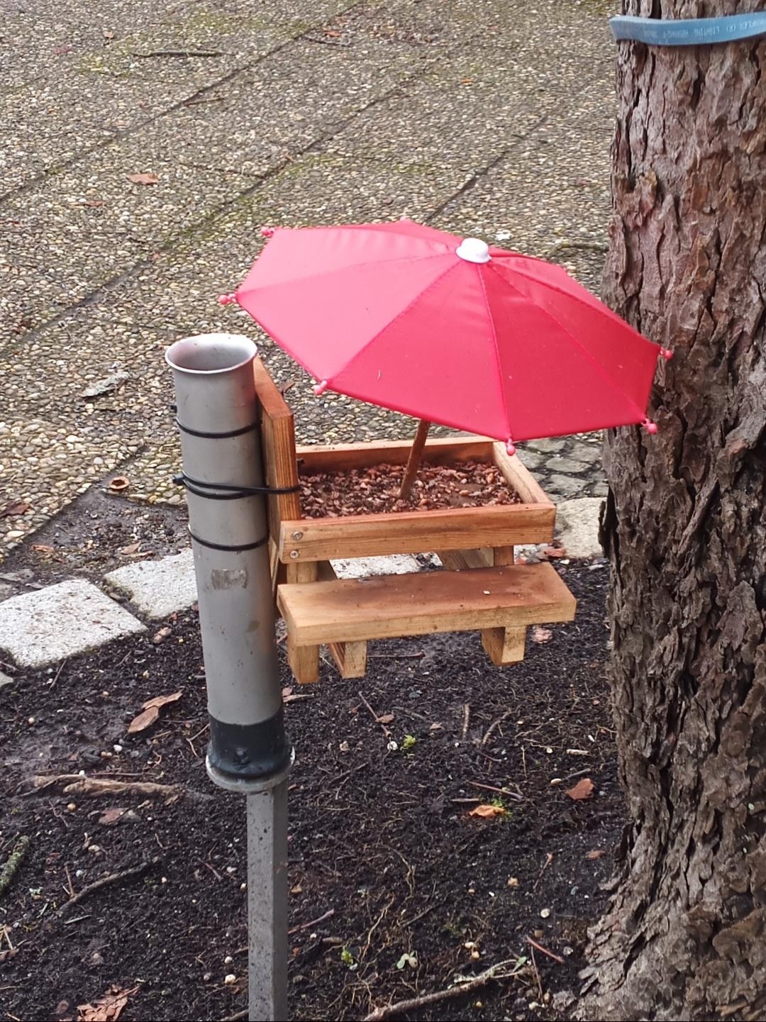 Futterplatz für unsere Vögelchen