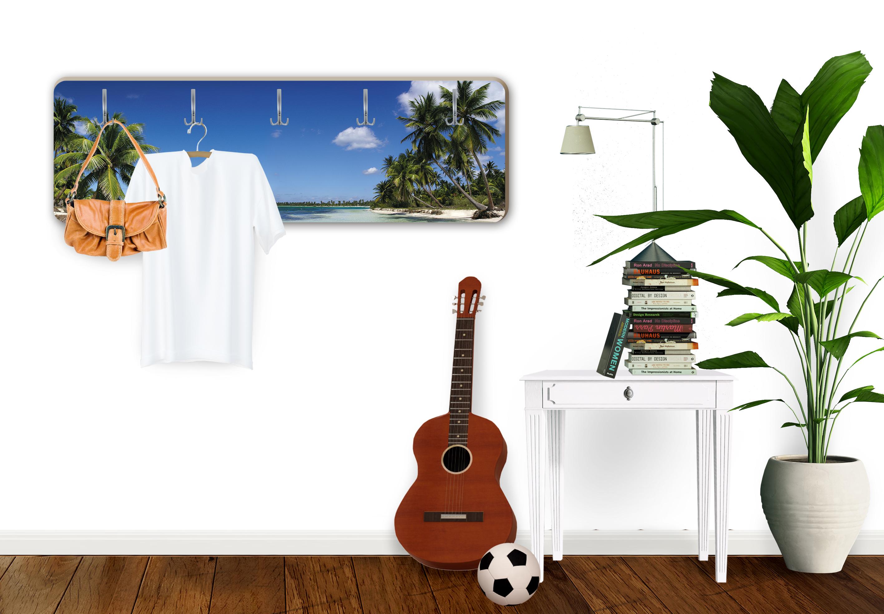 Garderobe Carribbean Flair #garderobe ©wall-art.de