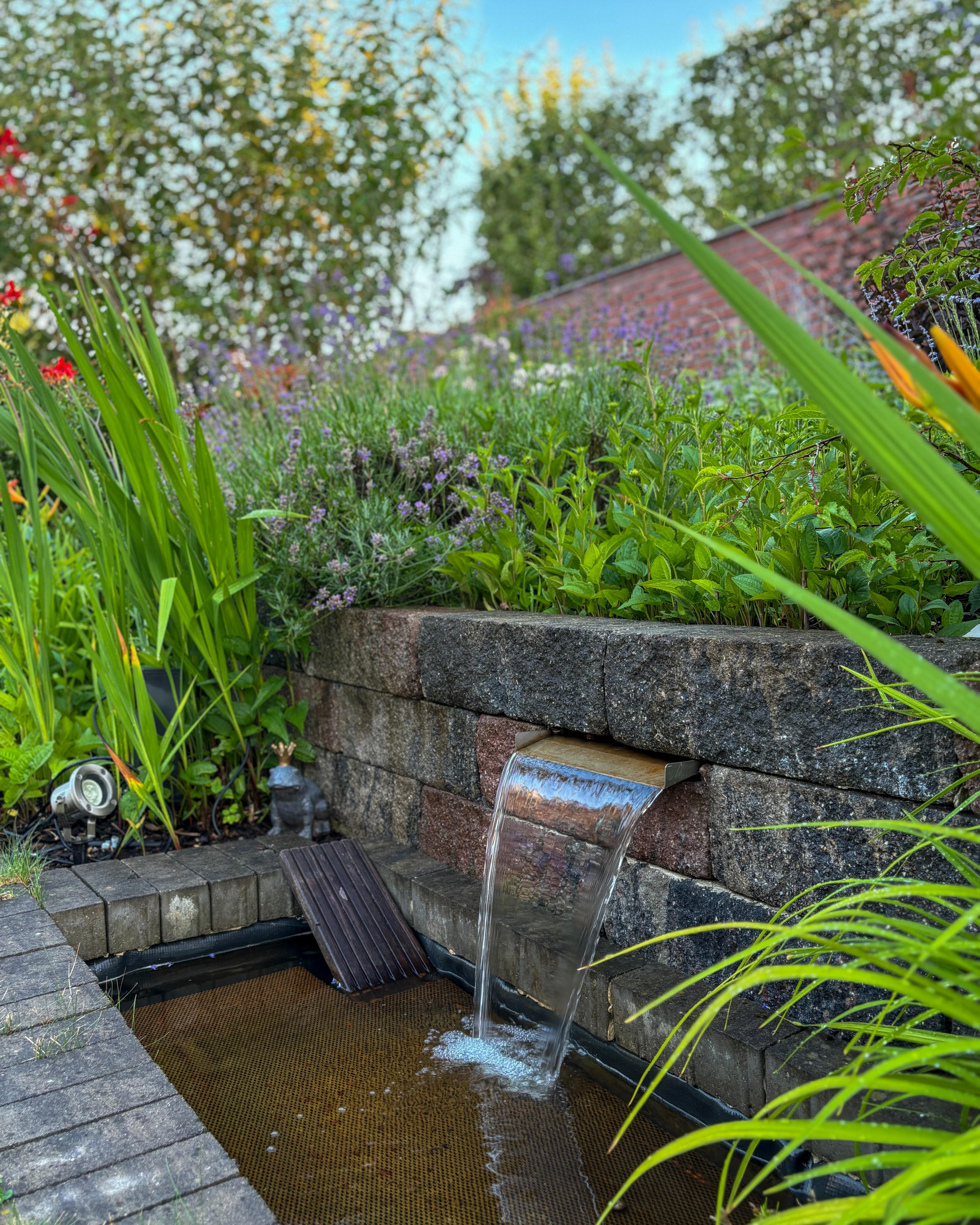 #garten #wasser #naturstein #gartenliebe 