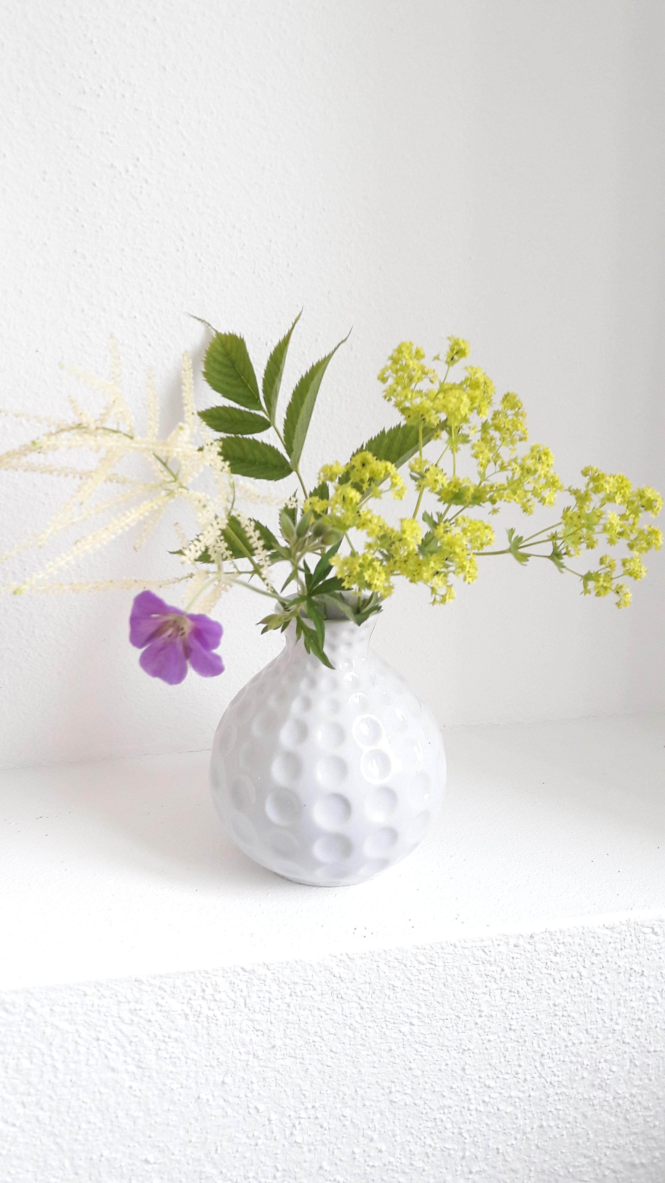 Geißbart, Frauenmantel & mein geliebter Storchschnabel zum #freshflowerfriday
#frühling #strauß #vase 