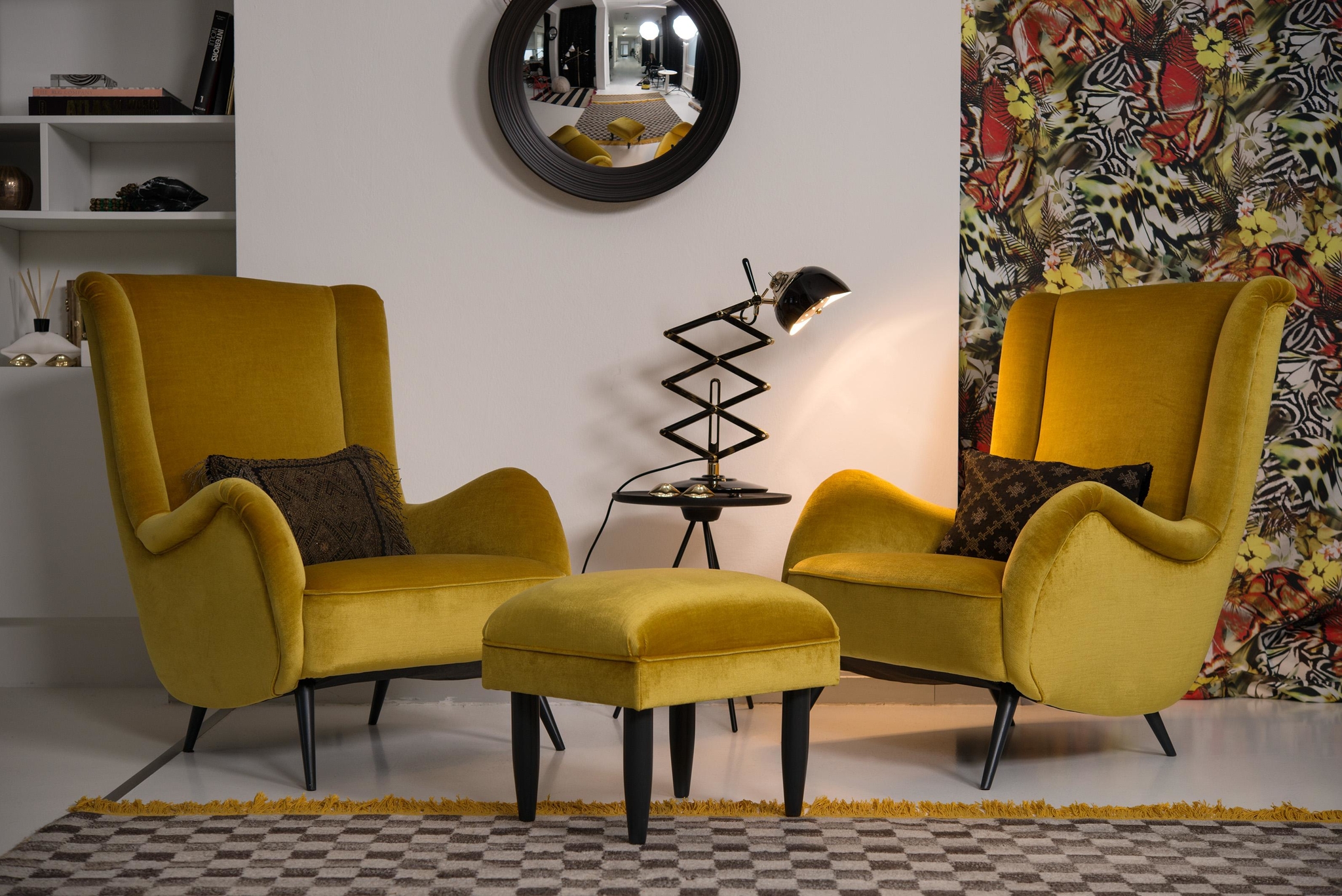 gelbe Sessel im Wohnzimmer #sessel #sitzecke ©Arzu K&hellip;