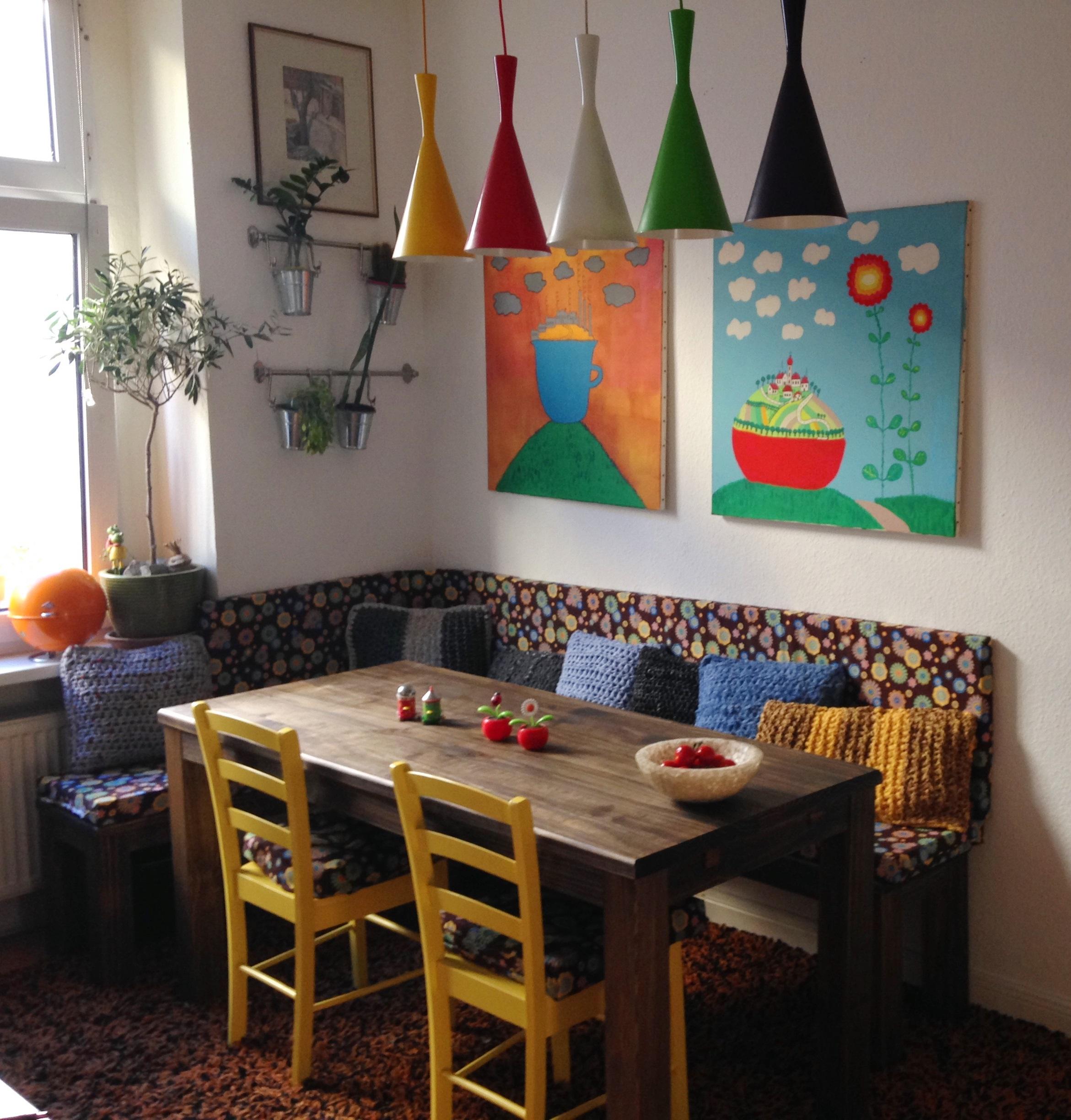 Gemütliche Sitzecke in der Küche #sitzecke ©Kladderadatsch online home