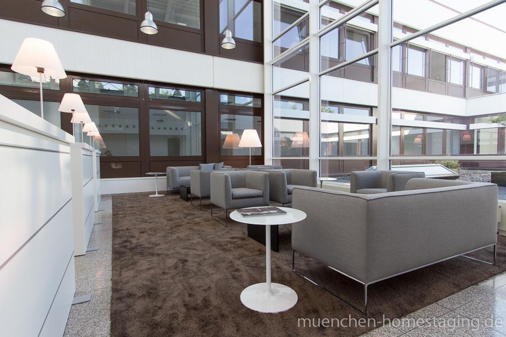 Gemütlicher Loungebereich #sofa ©Münchner Home Staging Agentur