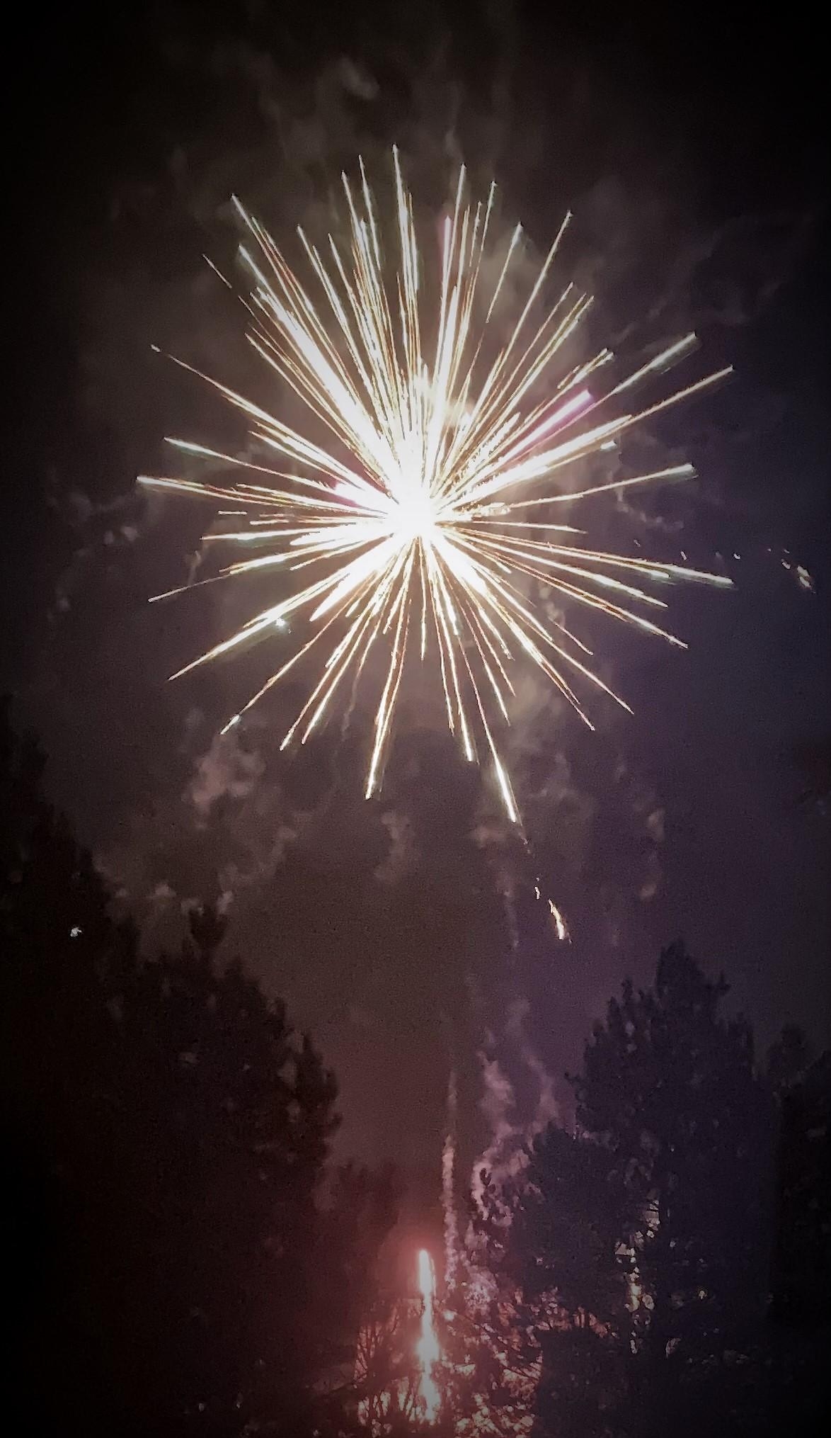 Genehmigtes kleines Feuerwerk zum runden Geburtstag 
#livingchallenge #gartenparty 