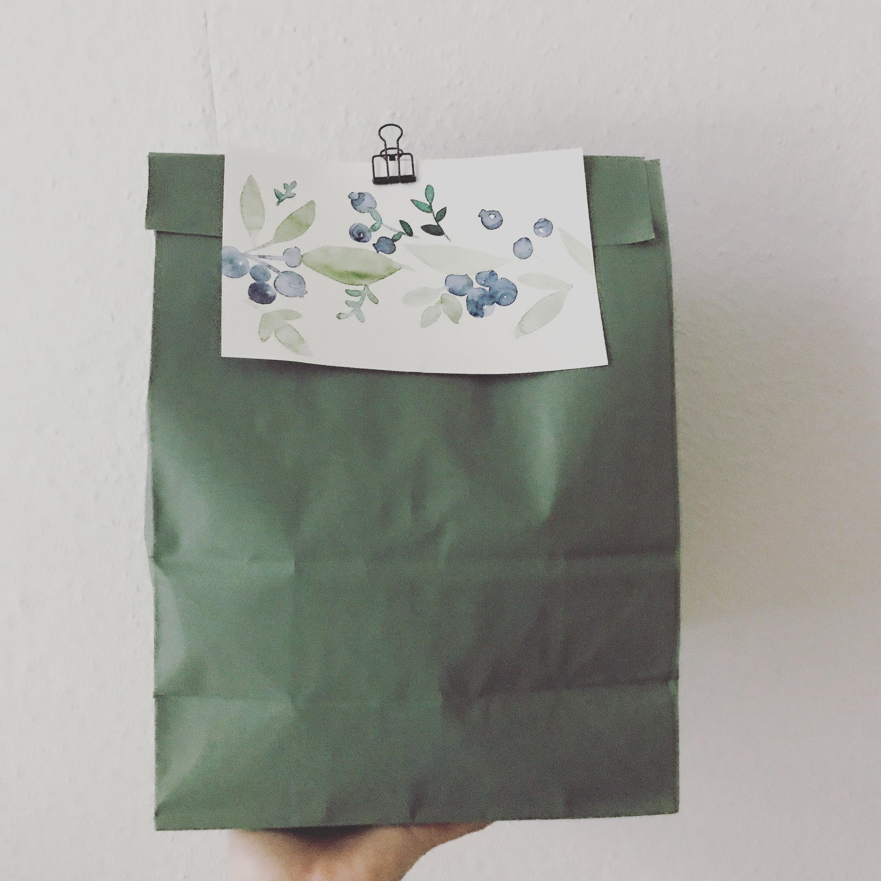 geschenke verpacken ist doch das schönste #geschenkeverpacken #giftwrapping #aquarell #diy