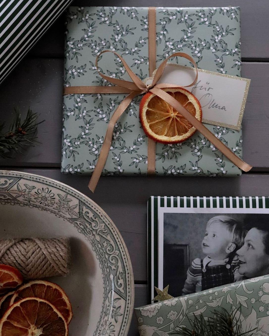Geschenkverpackung mit Nostalgie Touch #brittabloggt #christmas #giftwrapping