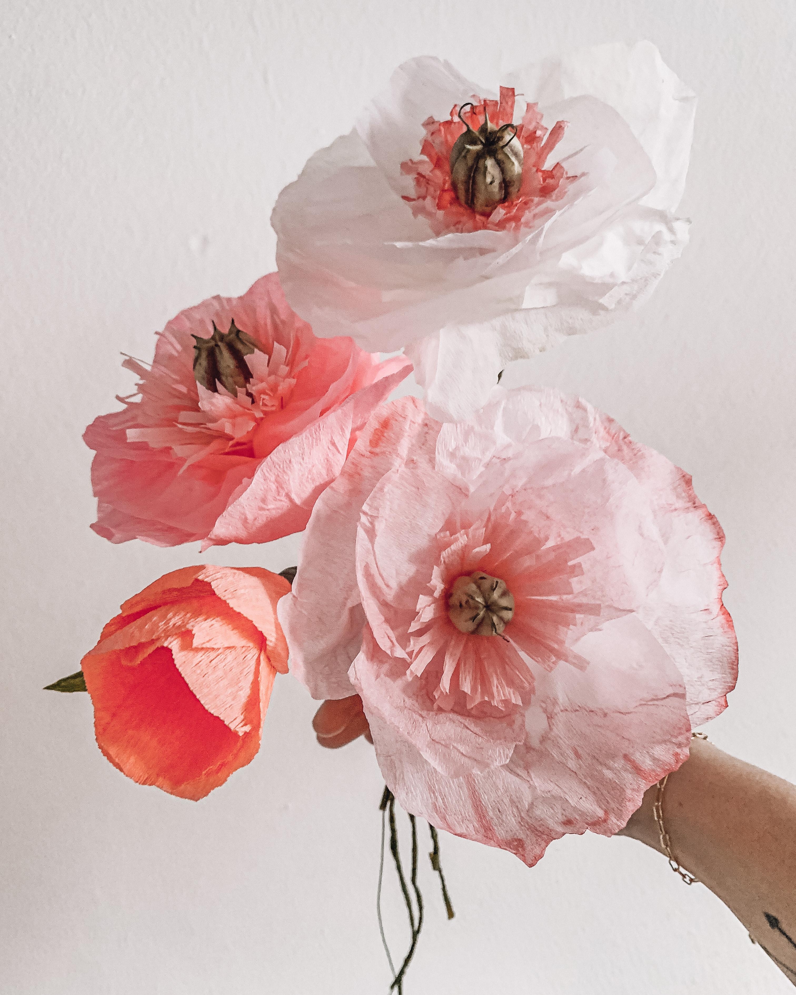 Gestern ein paar Papierblumen gebastelt um ein bißchen Frühlingsgefühle zu verbreiten  🥰🌷 #diy #paperflowers #blumen 