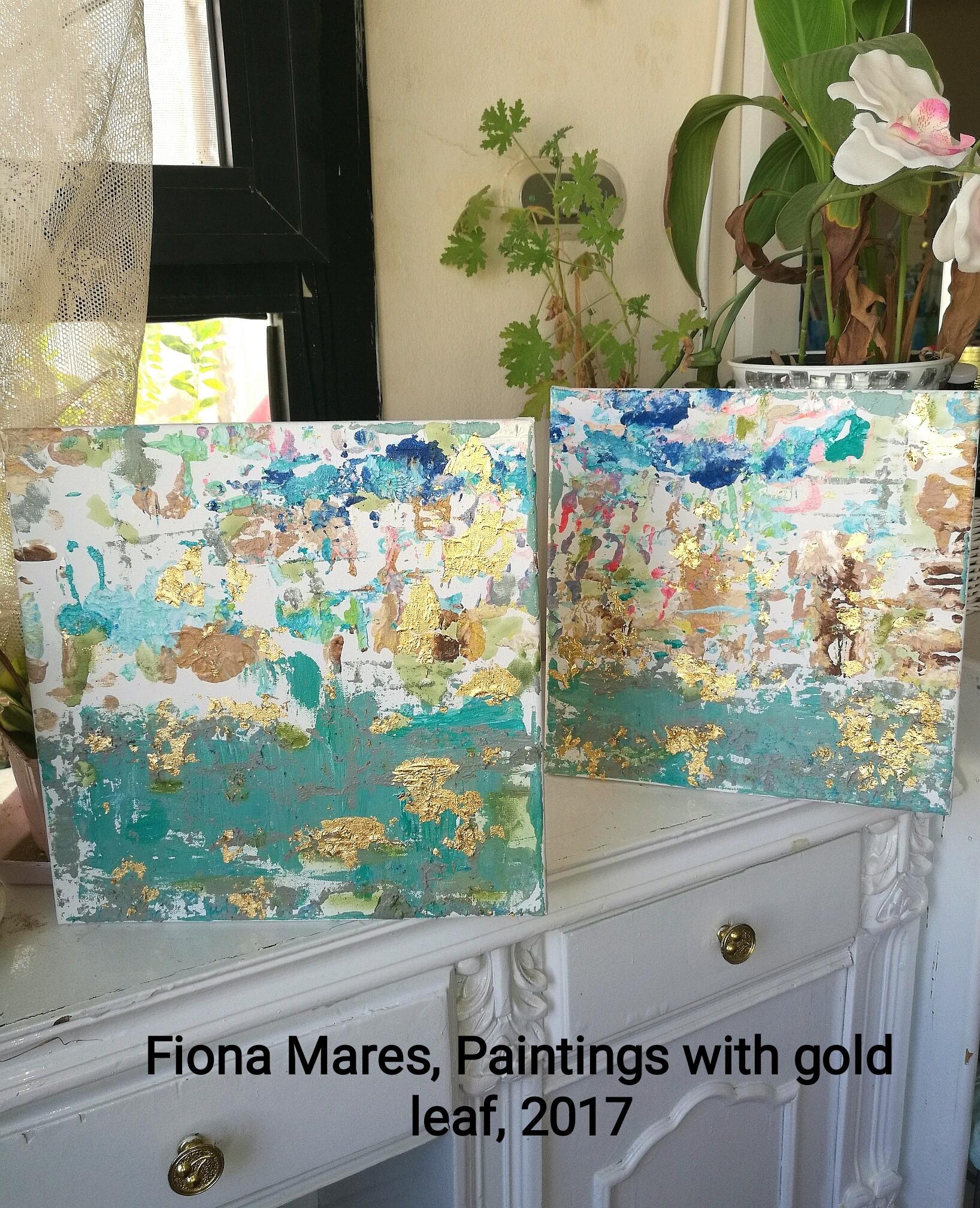 GOLD edition 2017, Kunst Malerei von Fiona Mares, Art #wandgestaltung #wanddeko ©Fiona Mares