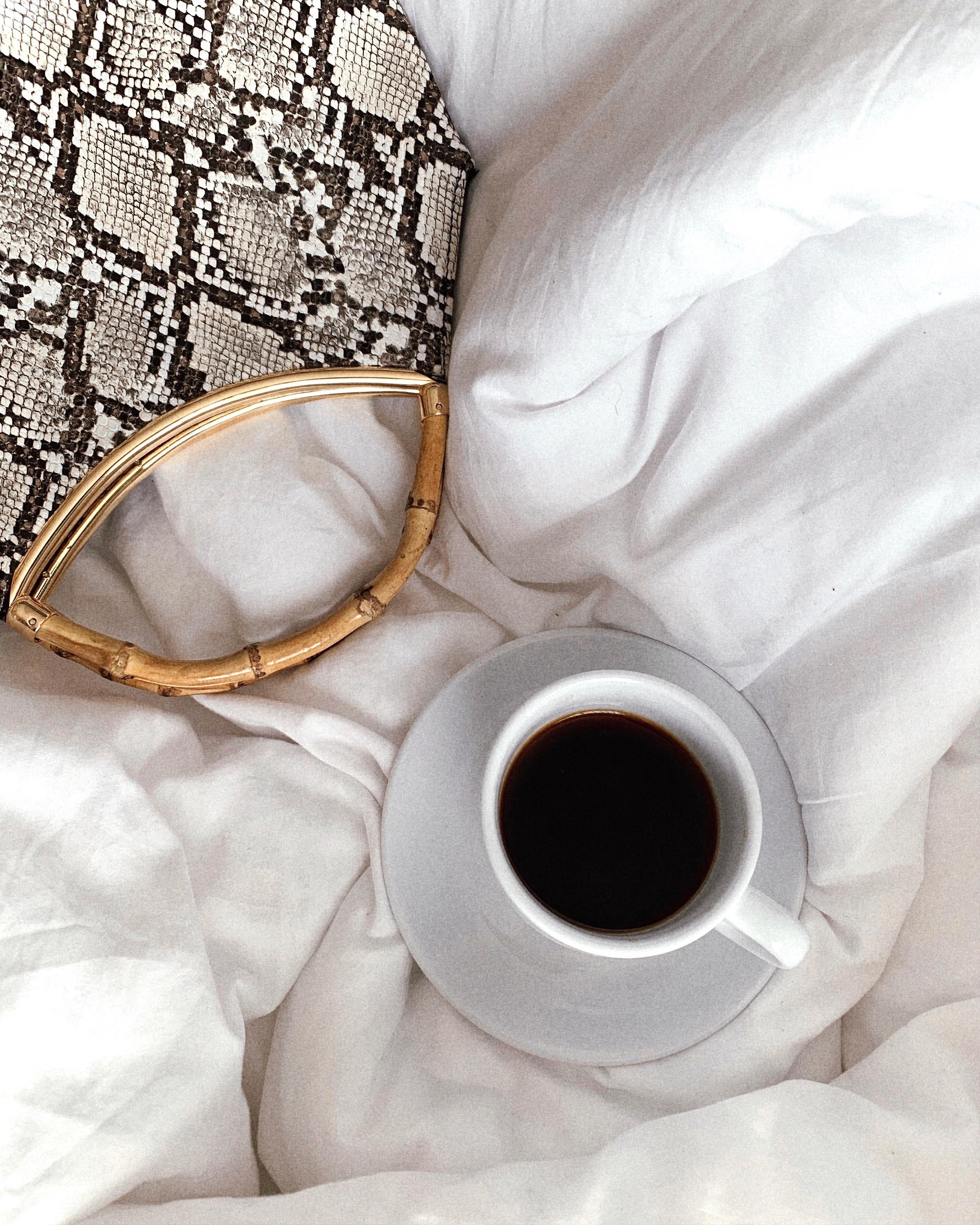 Good Morning 🤍☕️ #coffeeinbed #morningvibes