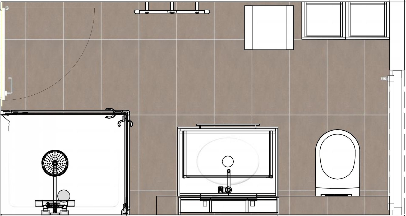 Badezimmer Grundriss • Bilder & Ideen • COUCH